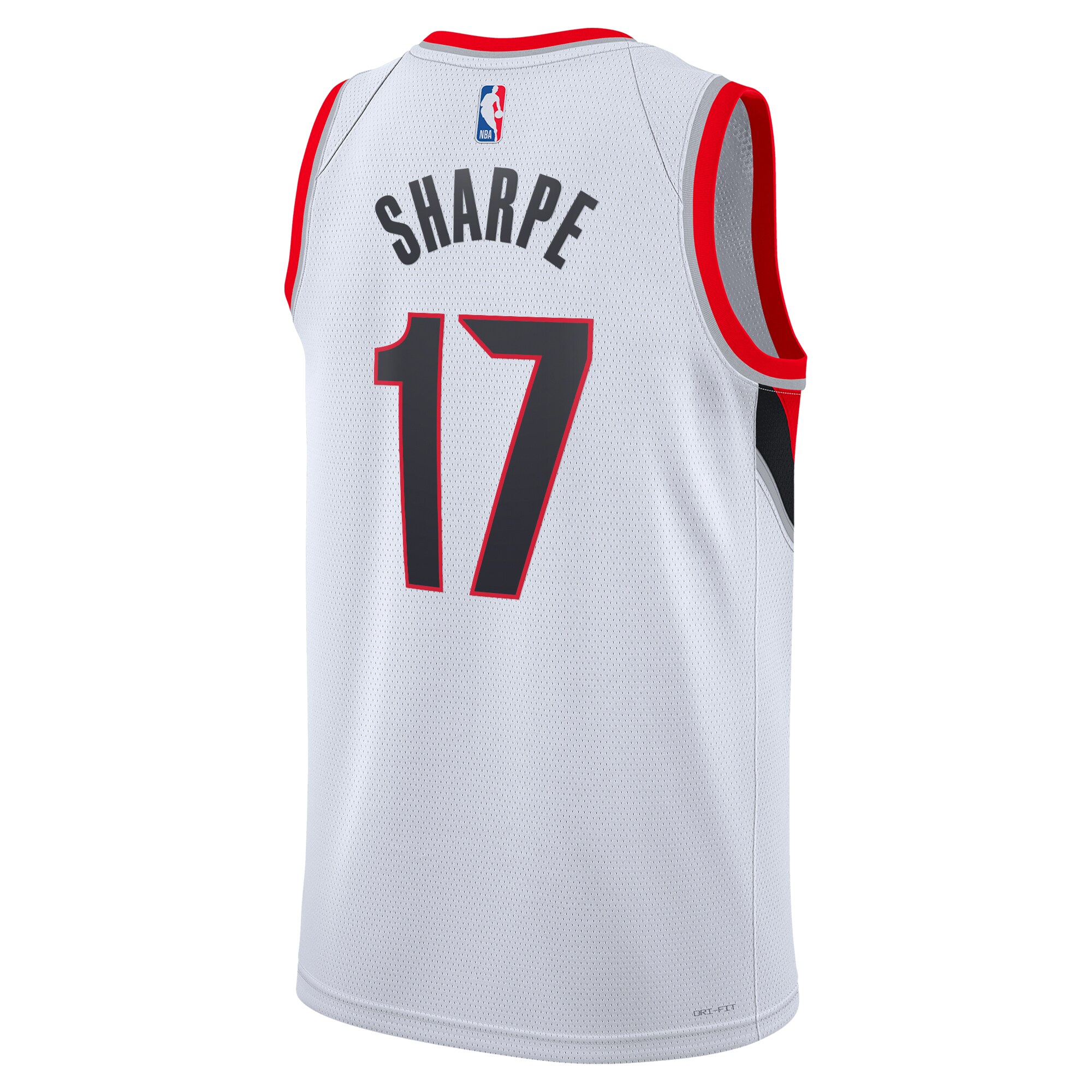 Camiseta Association Edition Swingman de los Portland Trail Blazers Blanca Shaedon Sharpe Juvenil NBA Jersey Men's