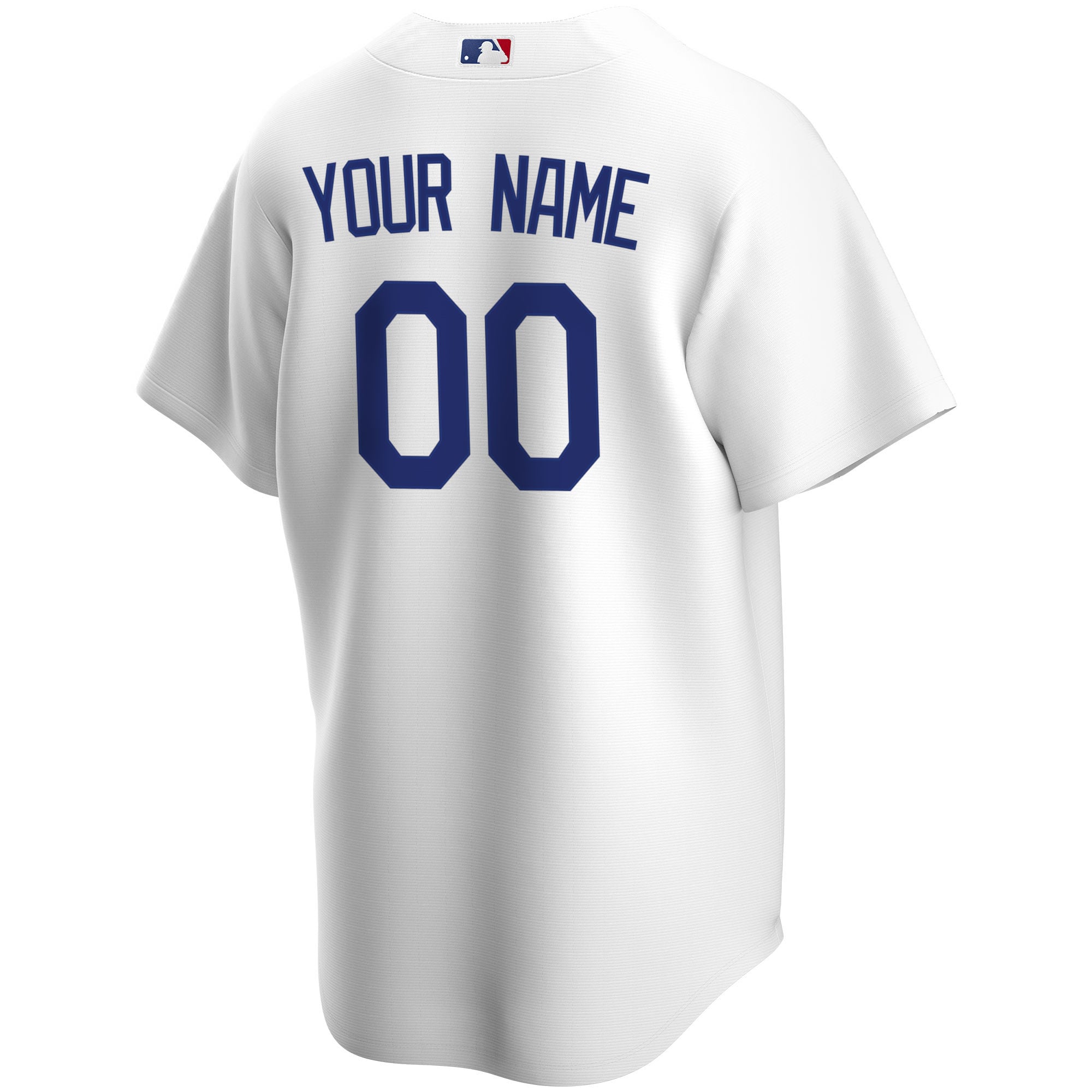 Los Angeles Dodgers White Home Custom MLB Jersey Men's