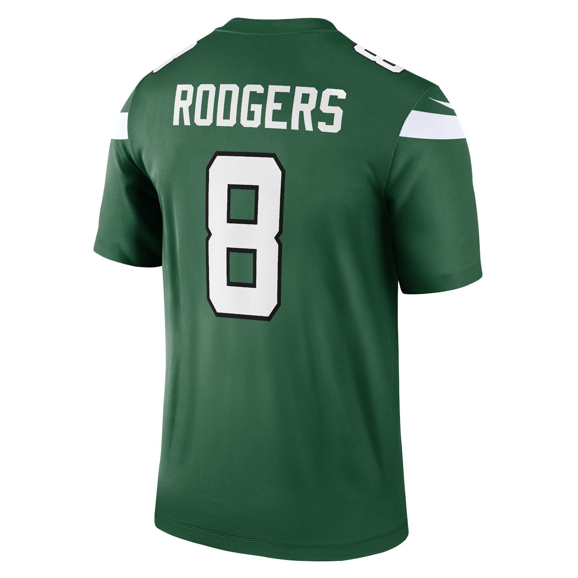 New York Jets Aaron Rodgers Gotham Green Team Legend Player Performance Top NFL Jersey Men's