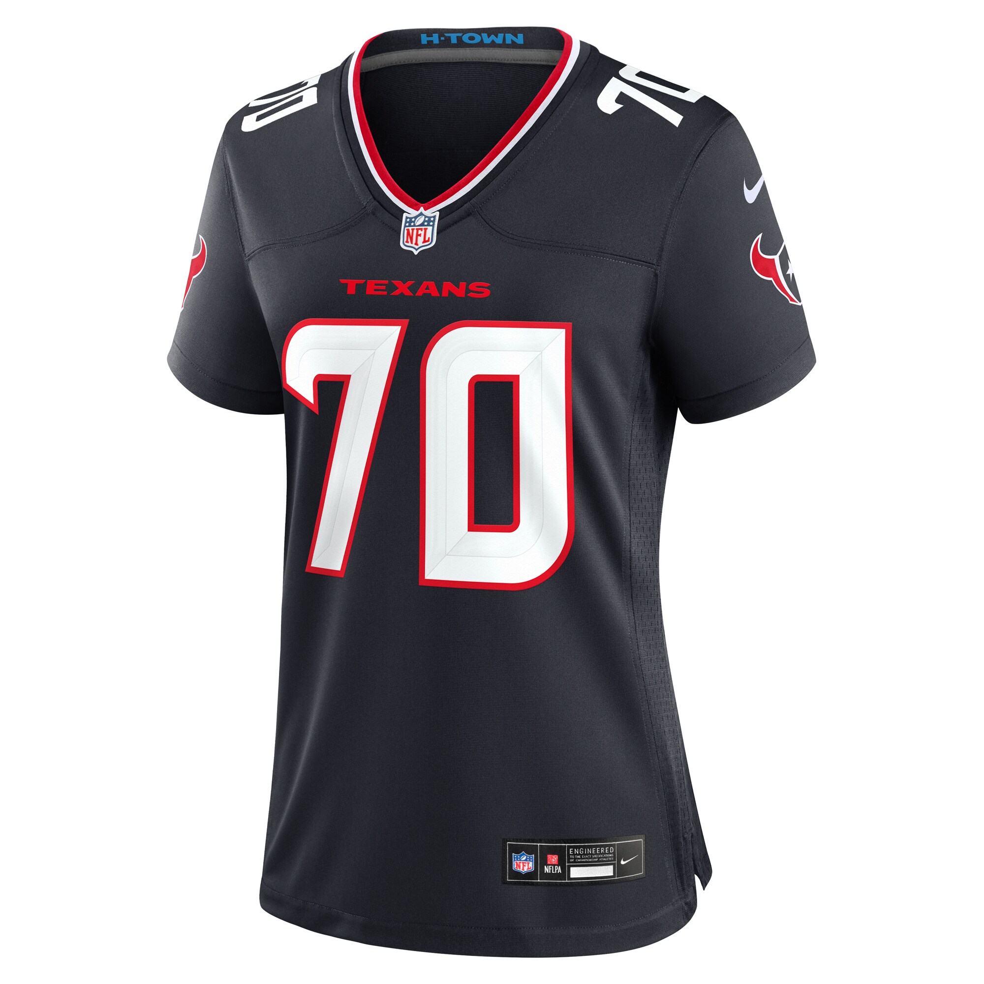 Houston Texans Juice Scruggs Navy Team Game NFL Jersey Women's