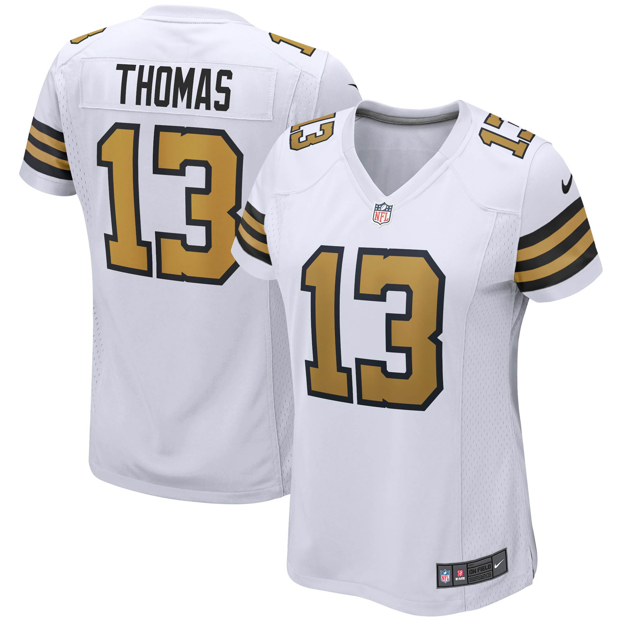New Orleans Saints Michael Thomas White Alternate Game NFL Jersey Women's