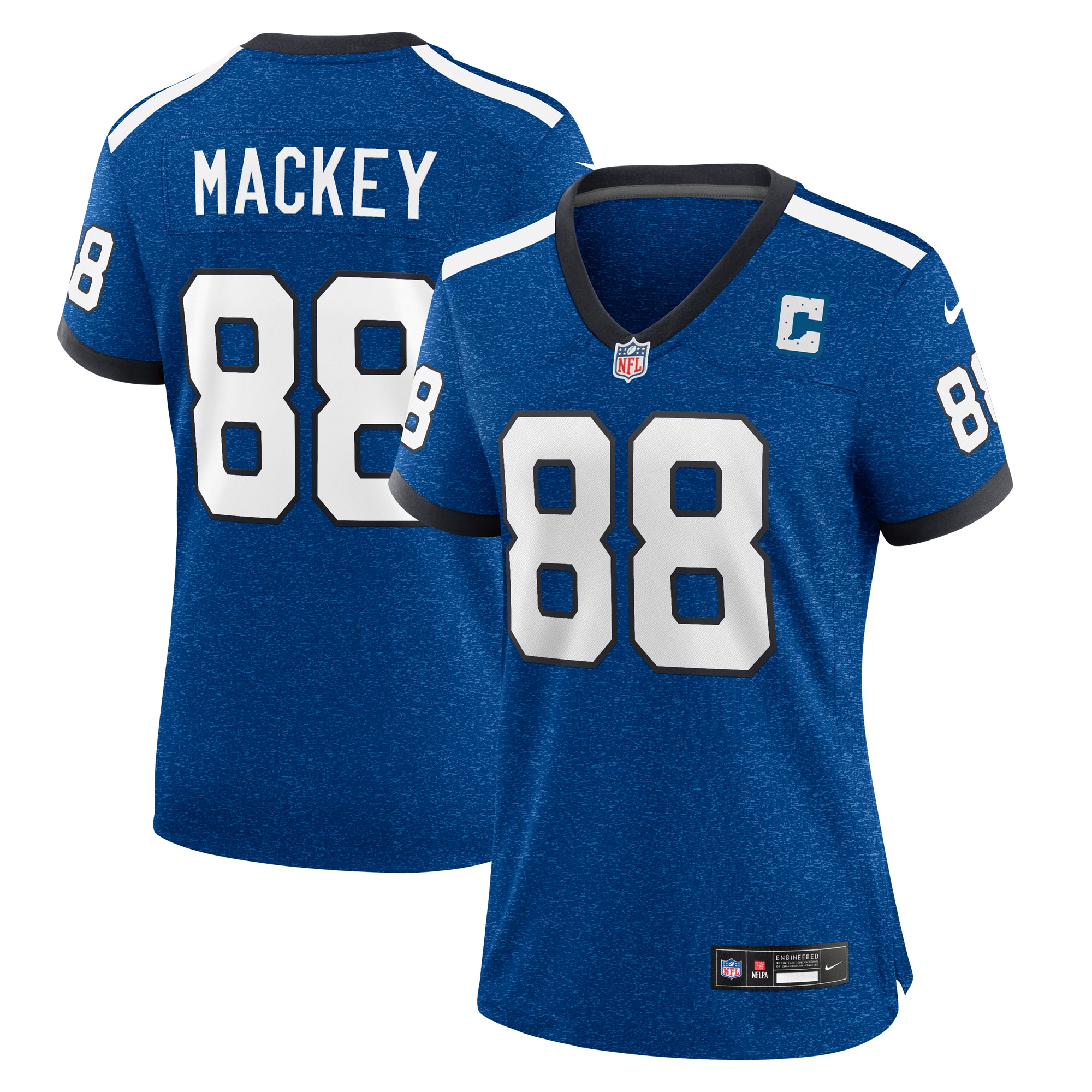 Indianapolis Colts John Mackey Royal Indiana Nights Alternate Game NFL Jersey Women's