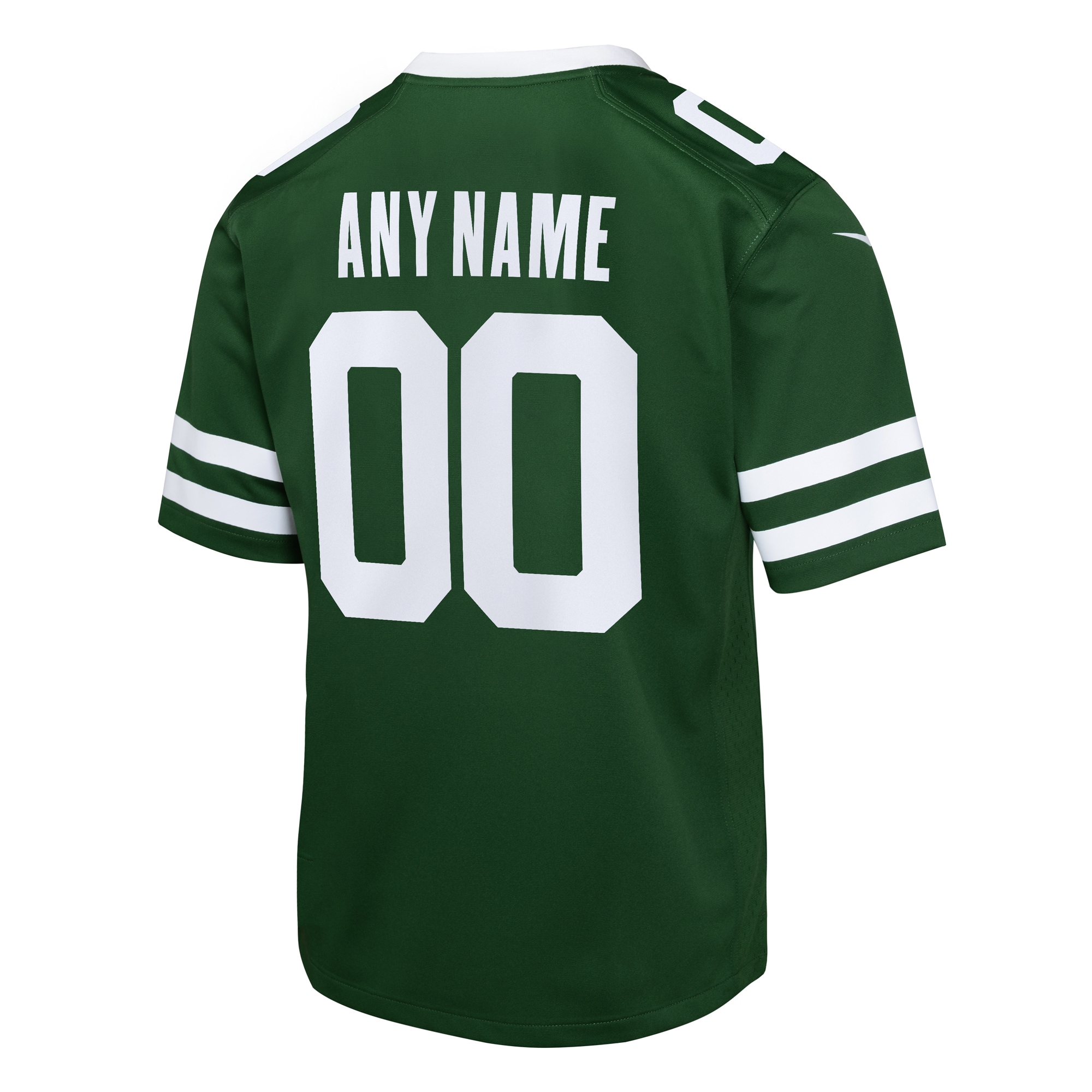 New York Jets Legacy Green Custom Game NFL Jersey Youth