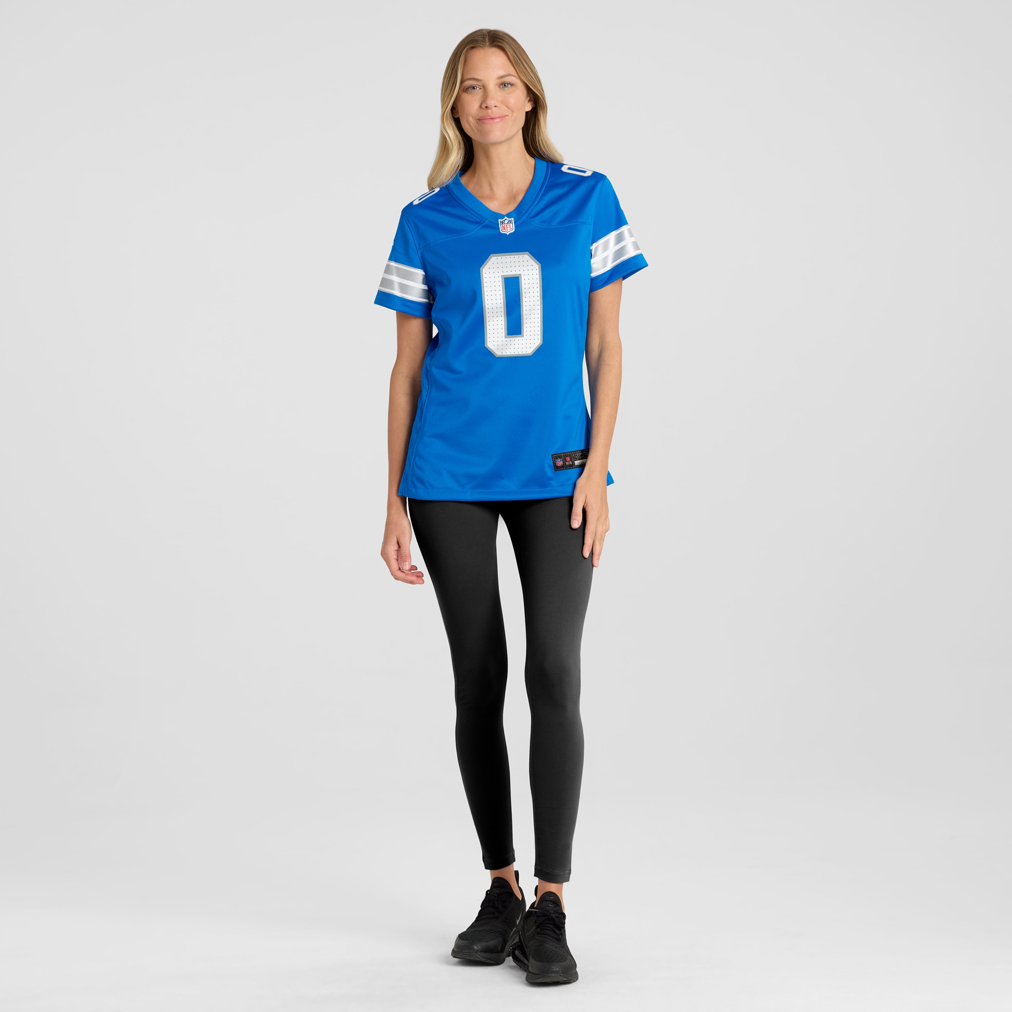 Detroit Lions Terrion Arnold Blue Team Game NFL Jersey Women's