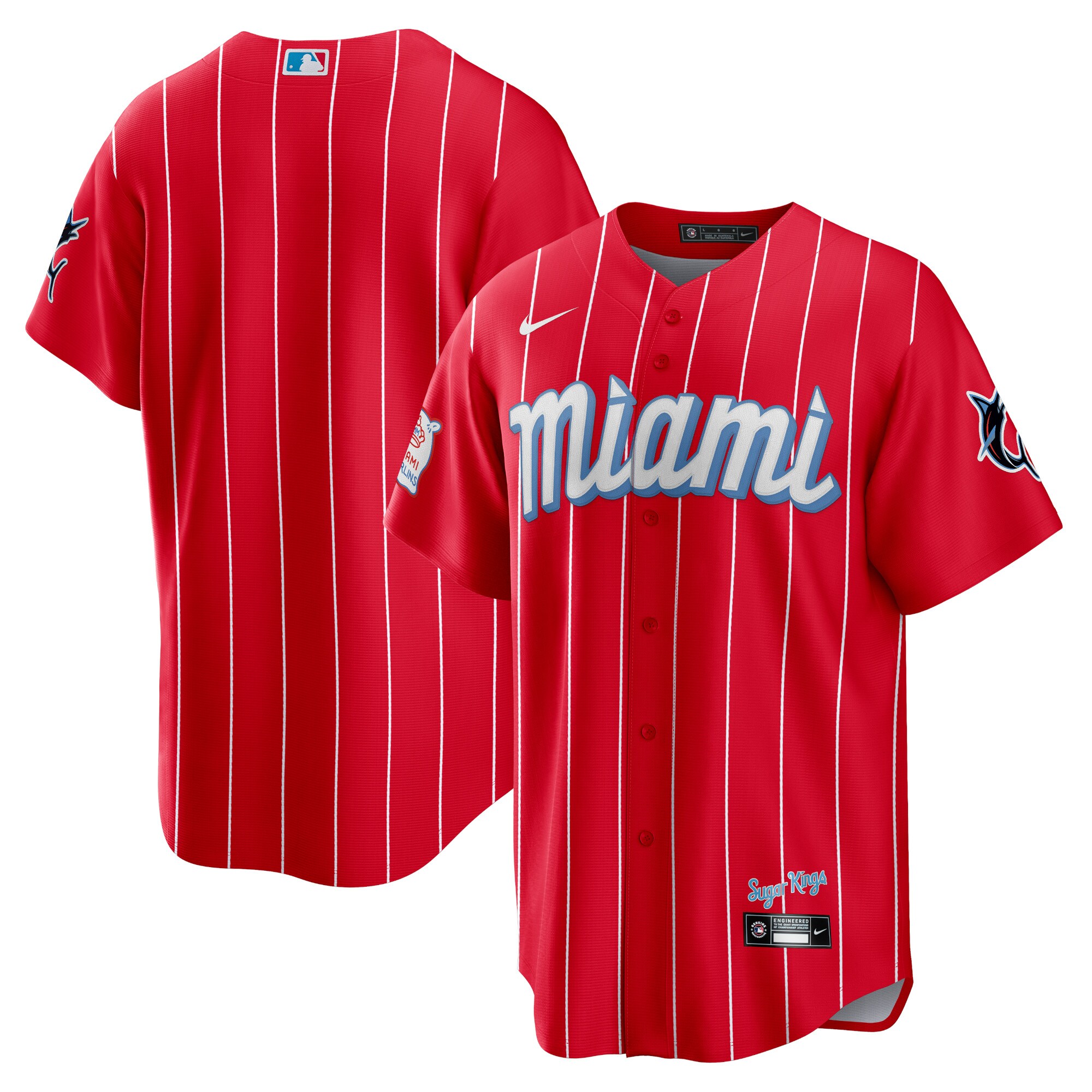 Miami Marlins Red City Connect MLB Jersey Men's