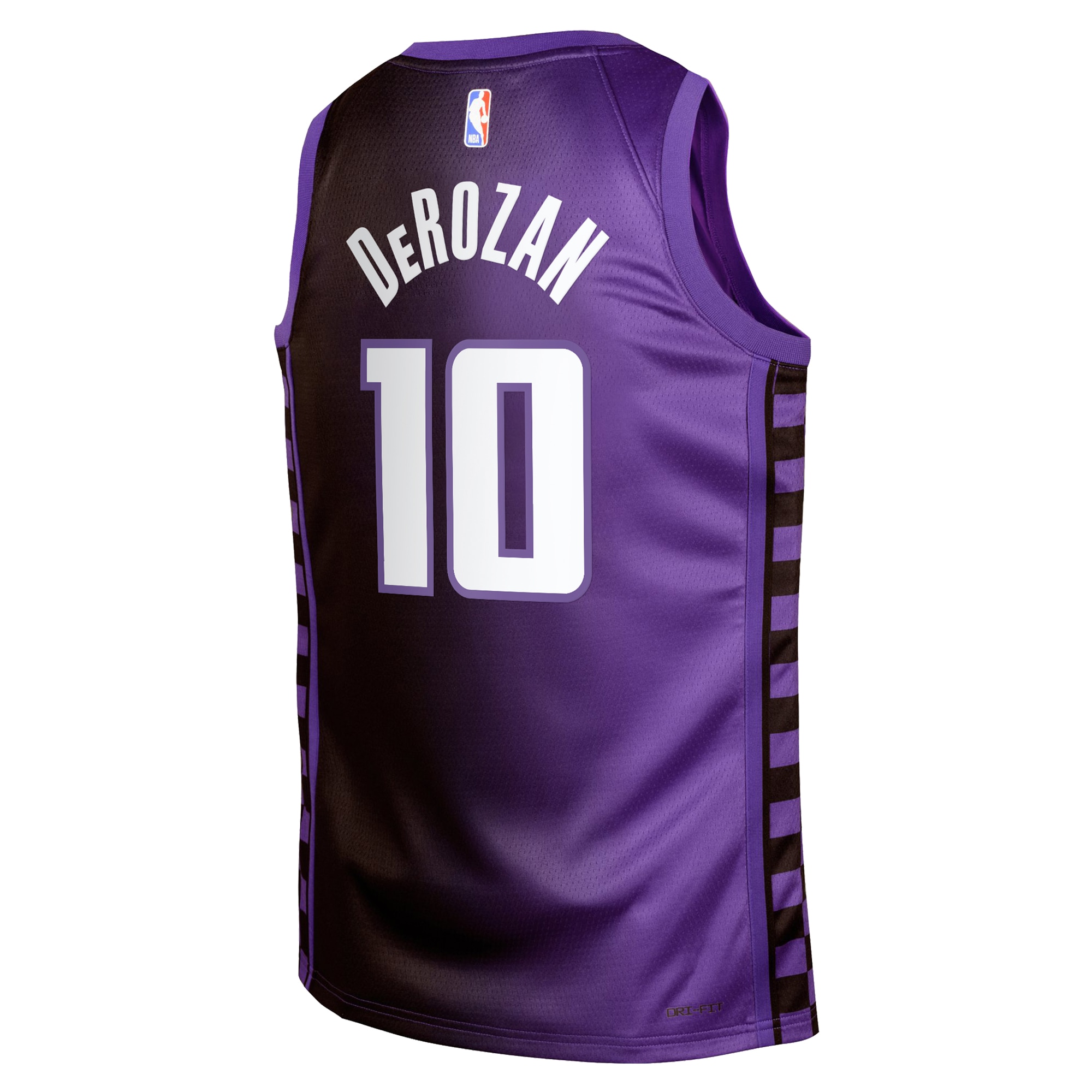 Camiseta Swingman de los Sacramento Kings Jordan Brand Statement Edition Purpura DeMar DeRozan NBA Jersey Men's