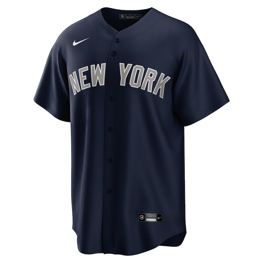 Anthony Volpe 11 New York Yankees Alternate Navy MLB Jersey Men's