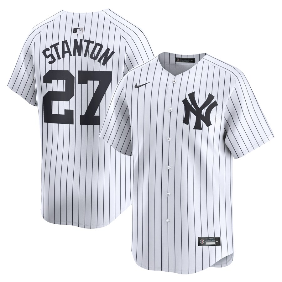 Giancarlo Stanton New York Yankees Home Limited Player Jersey White
