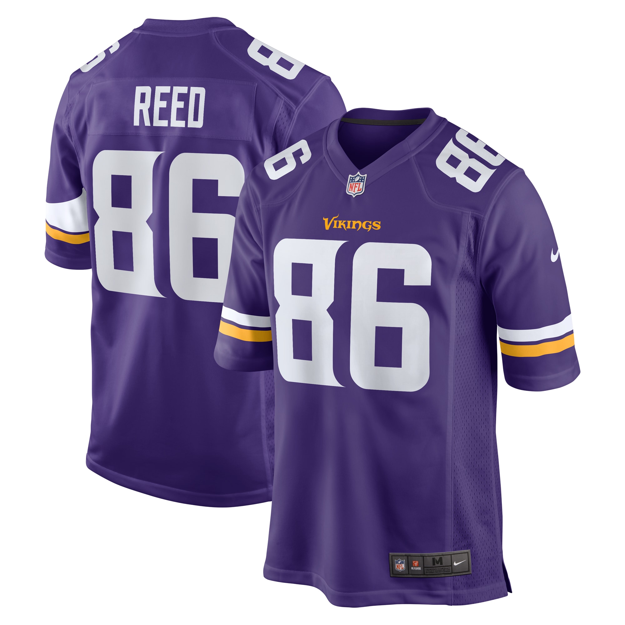 Jake Reed Minnesota Vikings Nike Retired Player Game Jersey - Purple