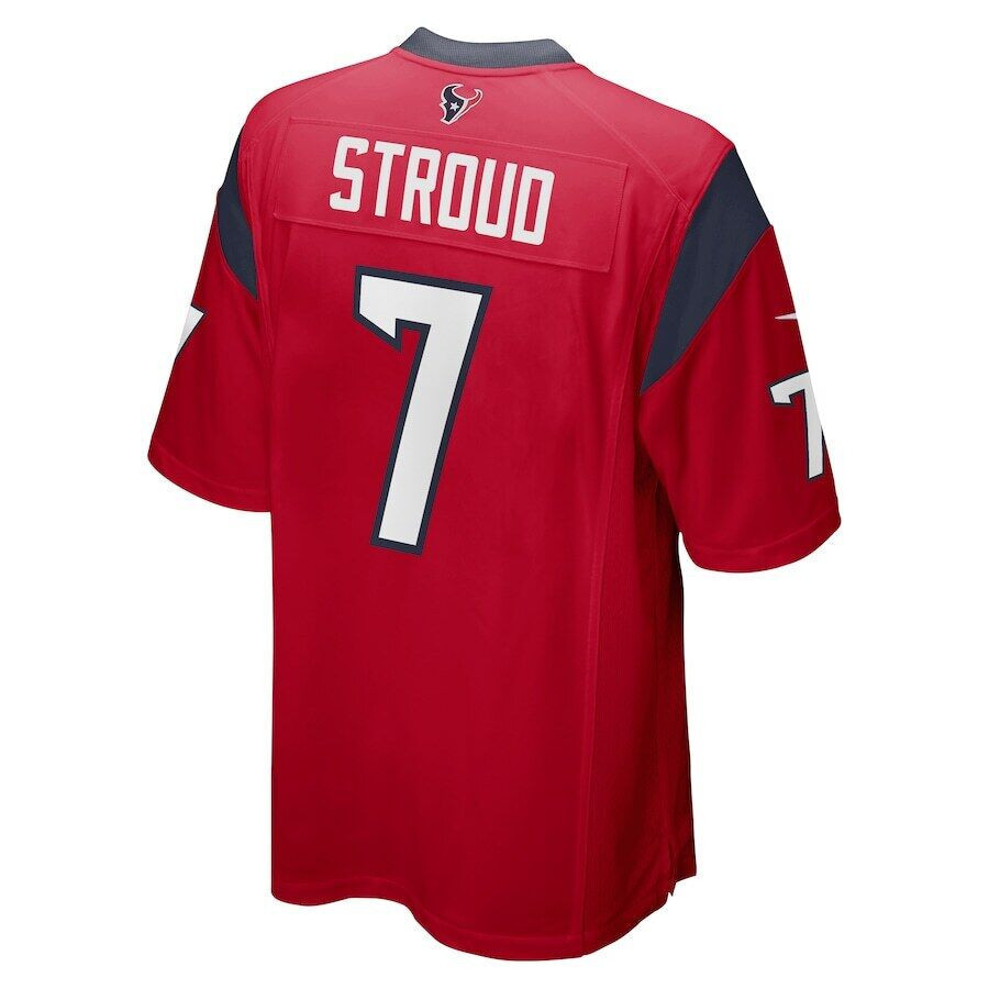 C.J. Stroud 7 Houston Texans The Gunslinger Game Red NFL Jersey Men's