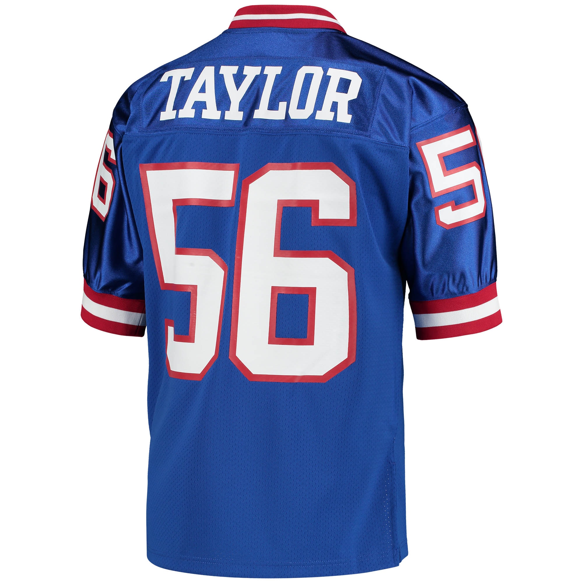 New York Giants 1990 Lawrence Taylor Mitchell Ness Royal Throwback Retired Player NFL Jersey Men's