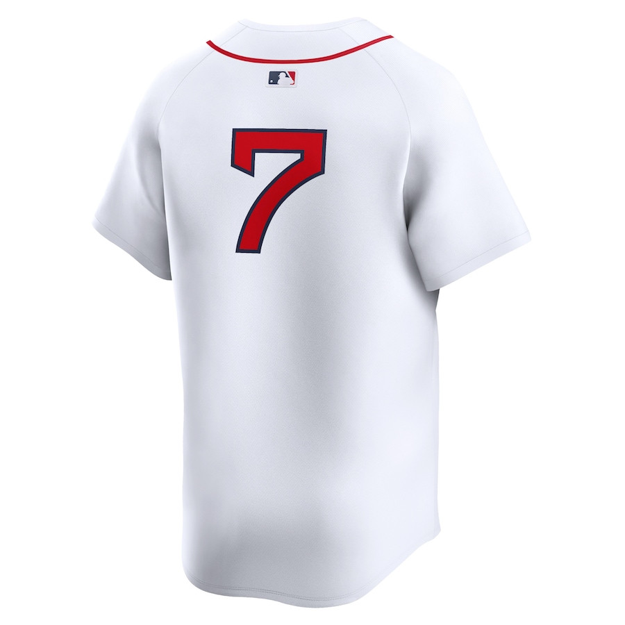 Masataka Yoshida 7 Boston Red Sox Home Limited White MLB Jersey Men's