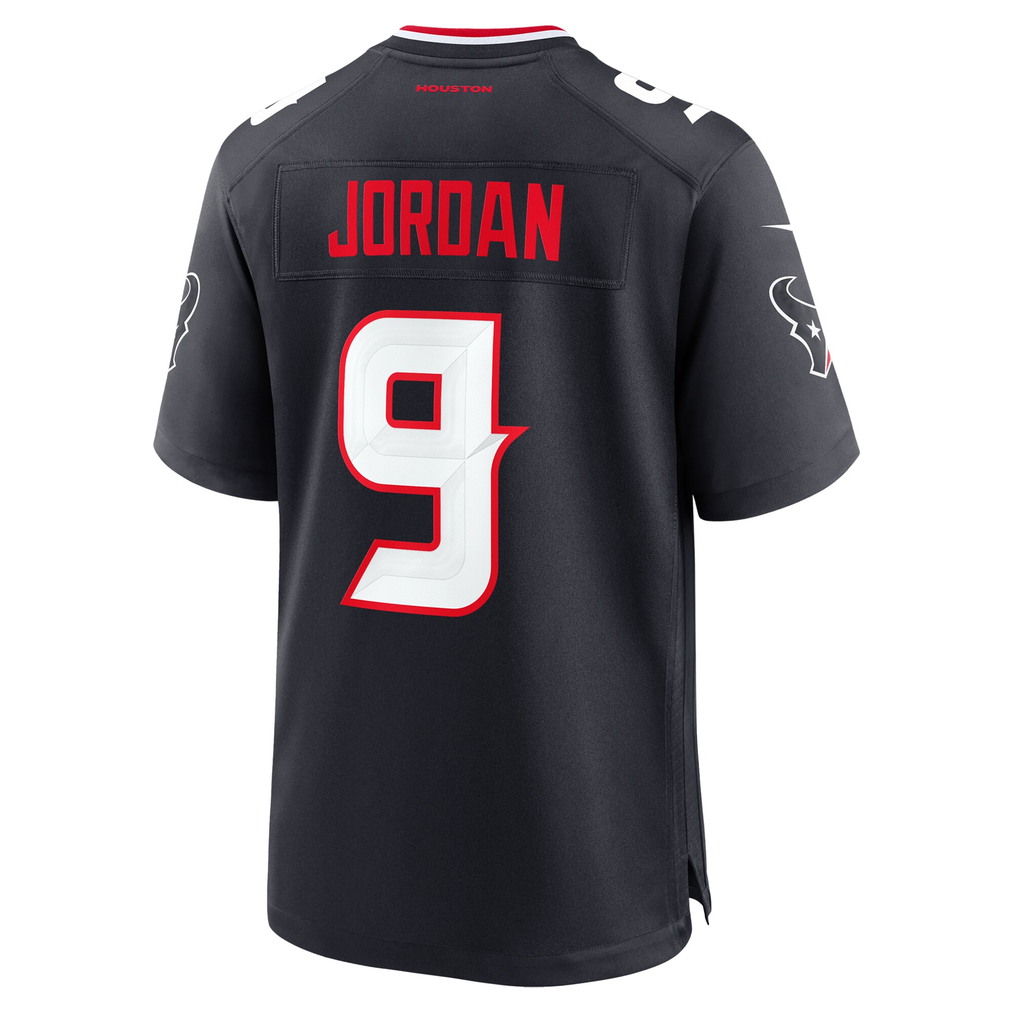 Houston Texans Brevin Jordan Navy Team Game NFL Jersey Men's
