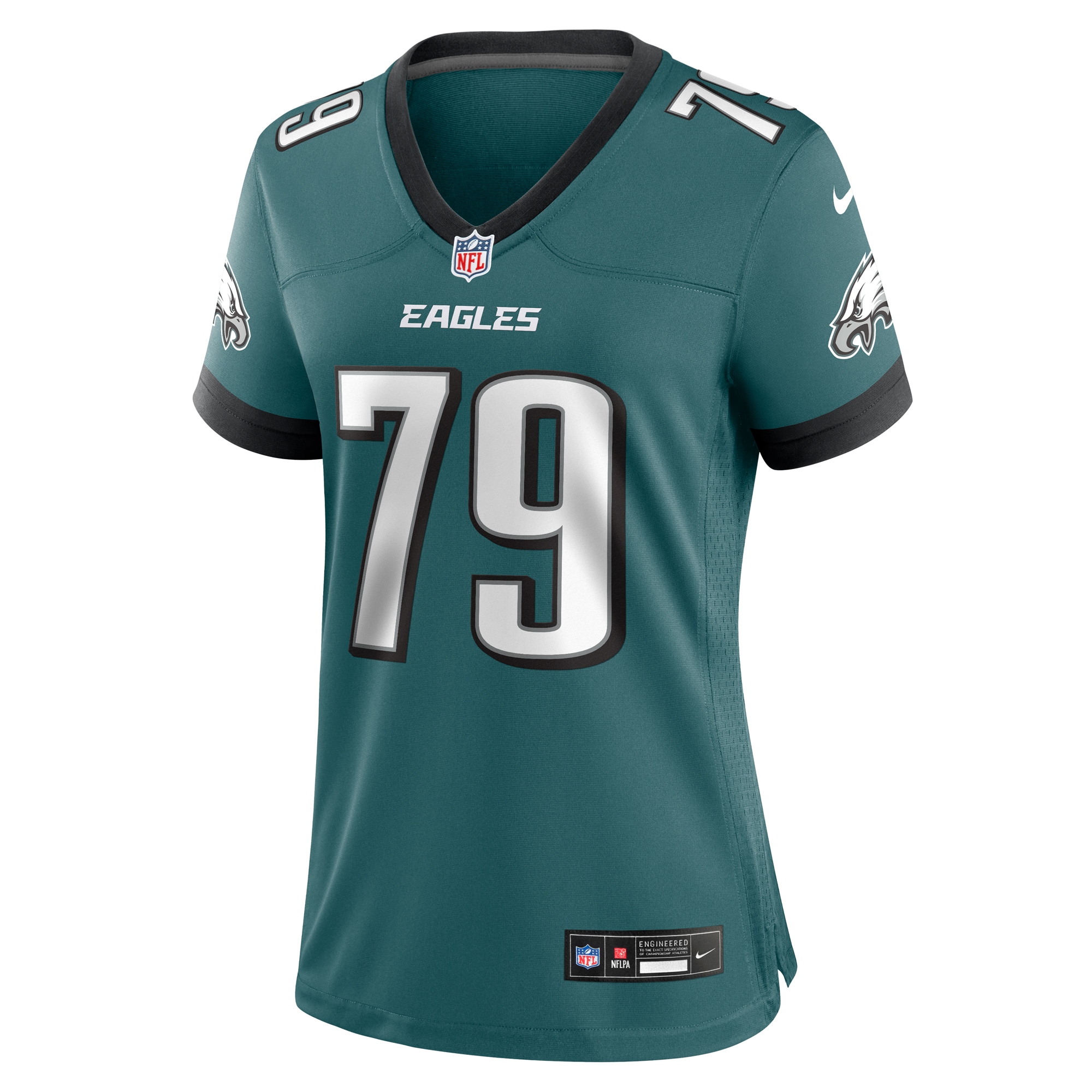 Philadelphia Eagles Trevor Keegan Midnight Green Team Game NFL Jersey Women's