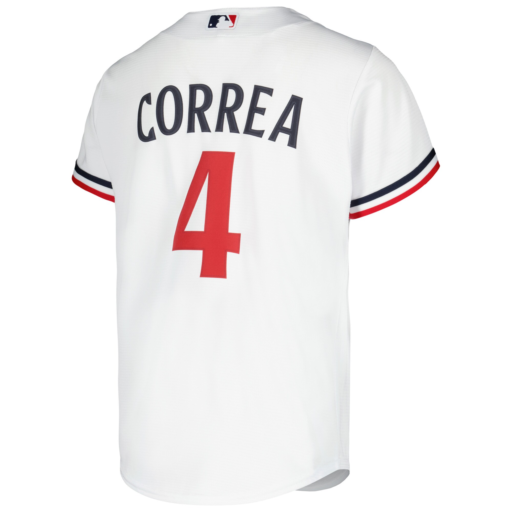 Minnesota Twins Carlos Correa White Alternate Player MLB Jersey Youth