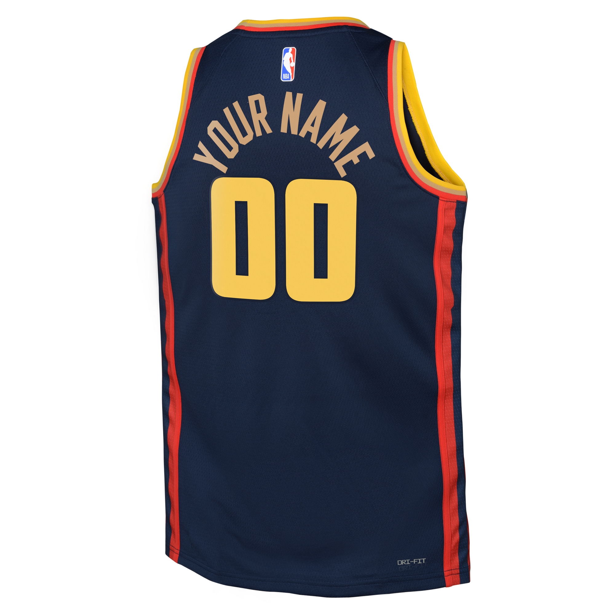 Golden State Warriors City Edition Swingman 2024 Custom NBA Jersey Youth