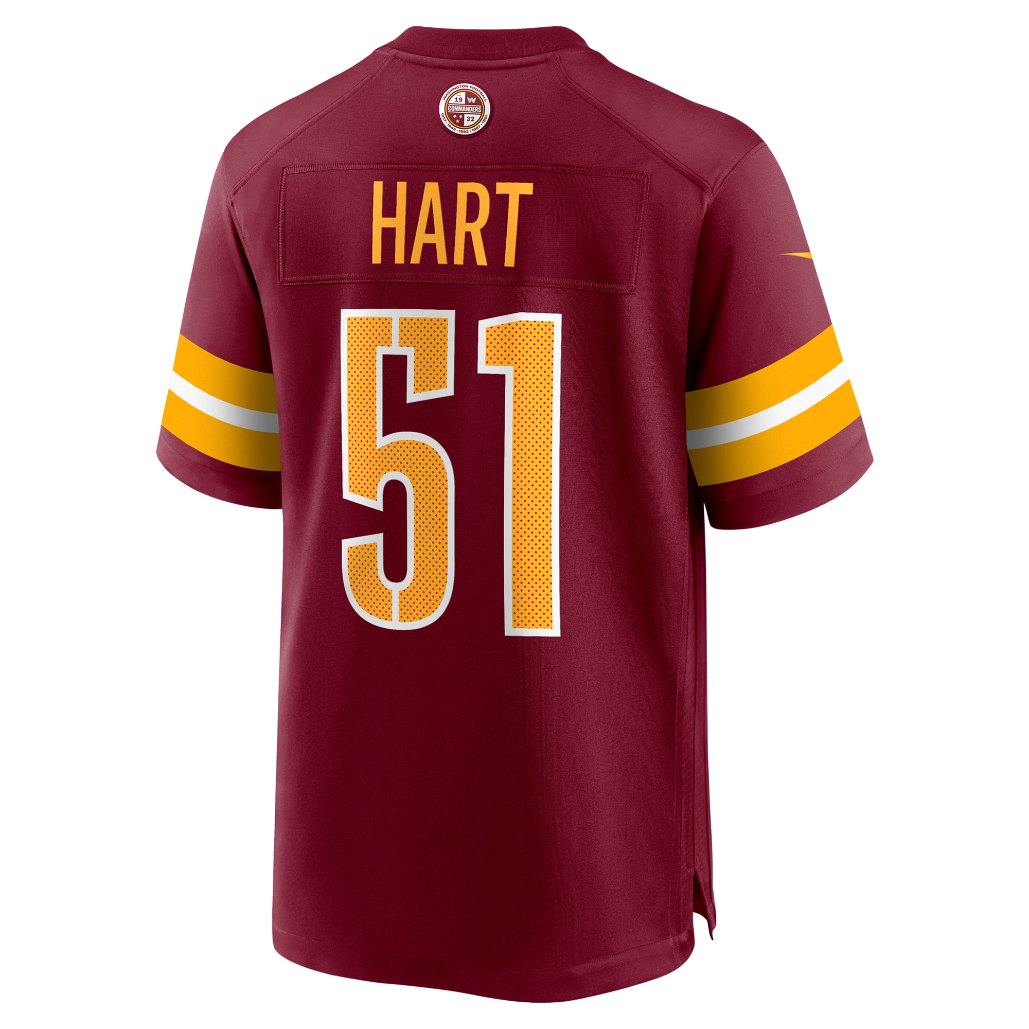 Washington Commanders Bobby Hart Burgundy Game NFL Jersey Men's