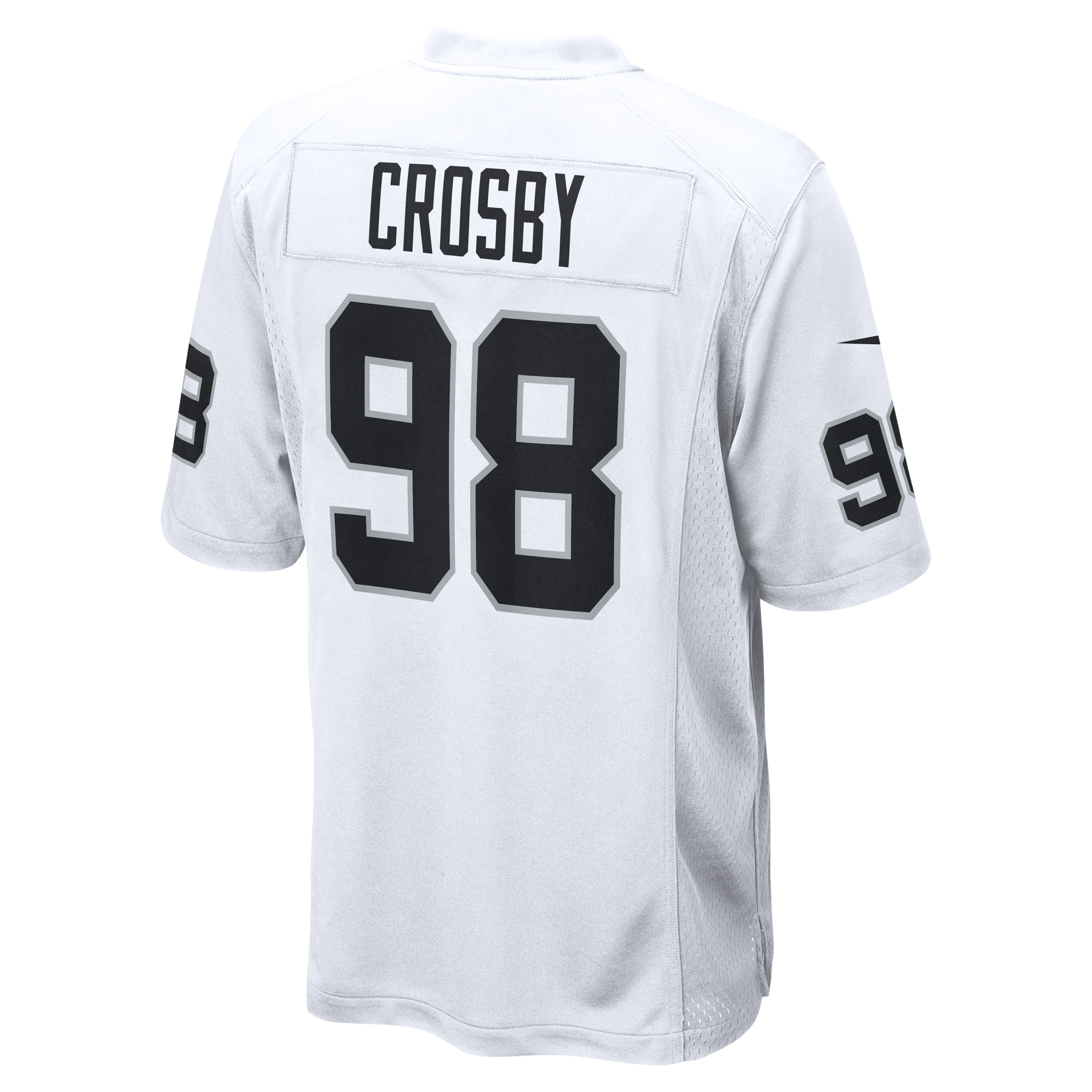 Las Vegas Raiders Maxx Crosby White Game NFL Jersey Men's
