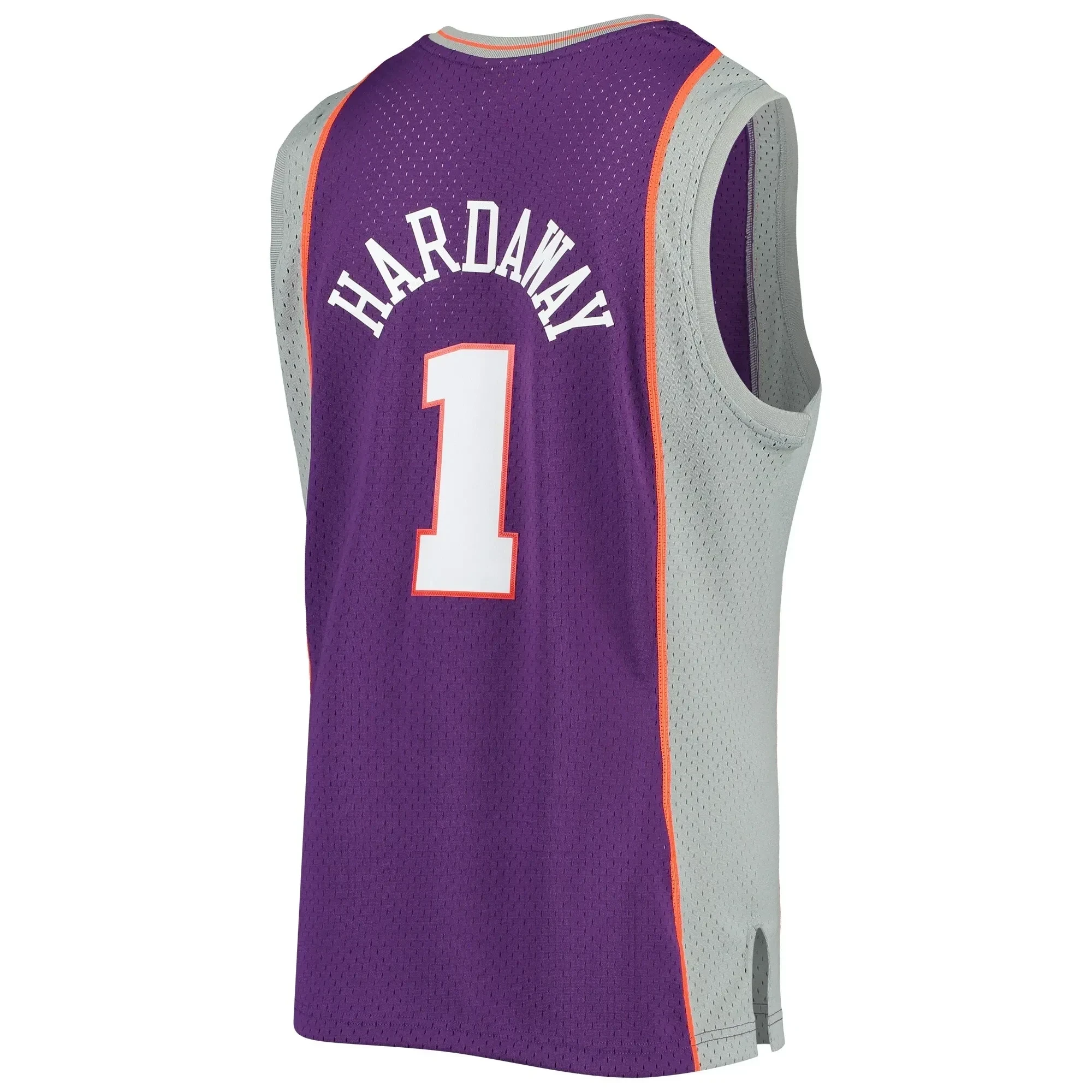 Penny Hardaway Phoenix Suns Mitchell Ness 2001-2002 Hardwood Classics Swingman Purple NBA Jersey Men's