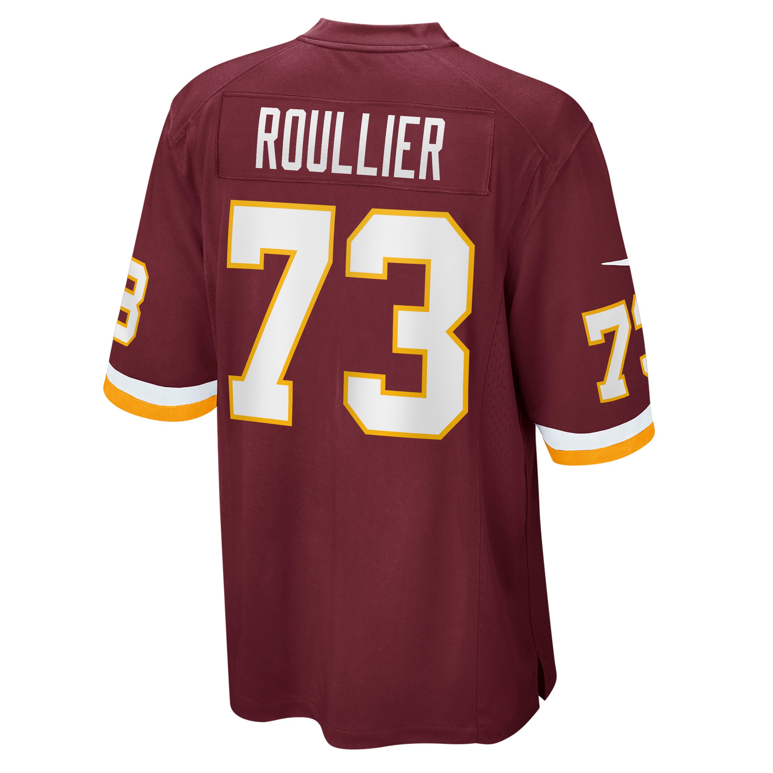 Chase Roullier Washington Commanders Team Burgundy Game Player NFL Jersey Men's