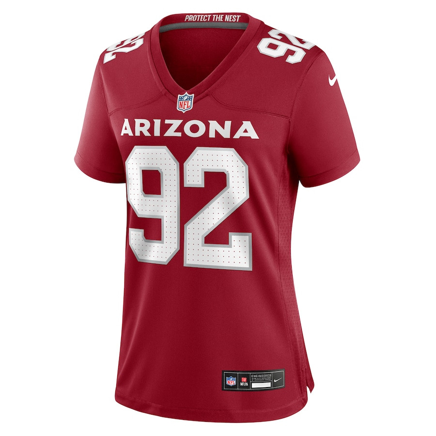Bilal Nichols 92 Arizona Cardinals Game Cardinal NFL Jersey Women's