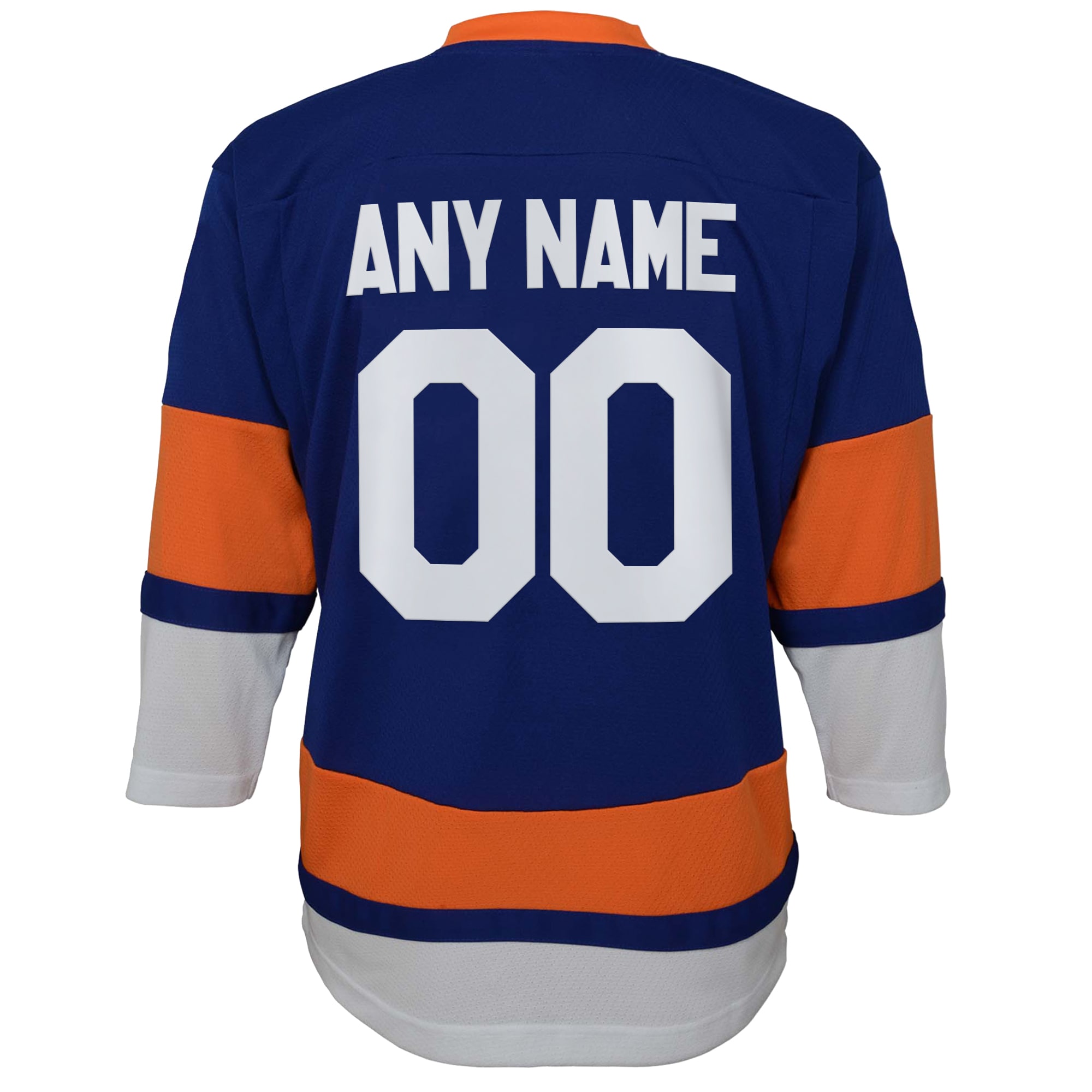 New York Islanders Royal Home Custom NHL Jersey Youth
