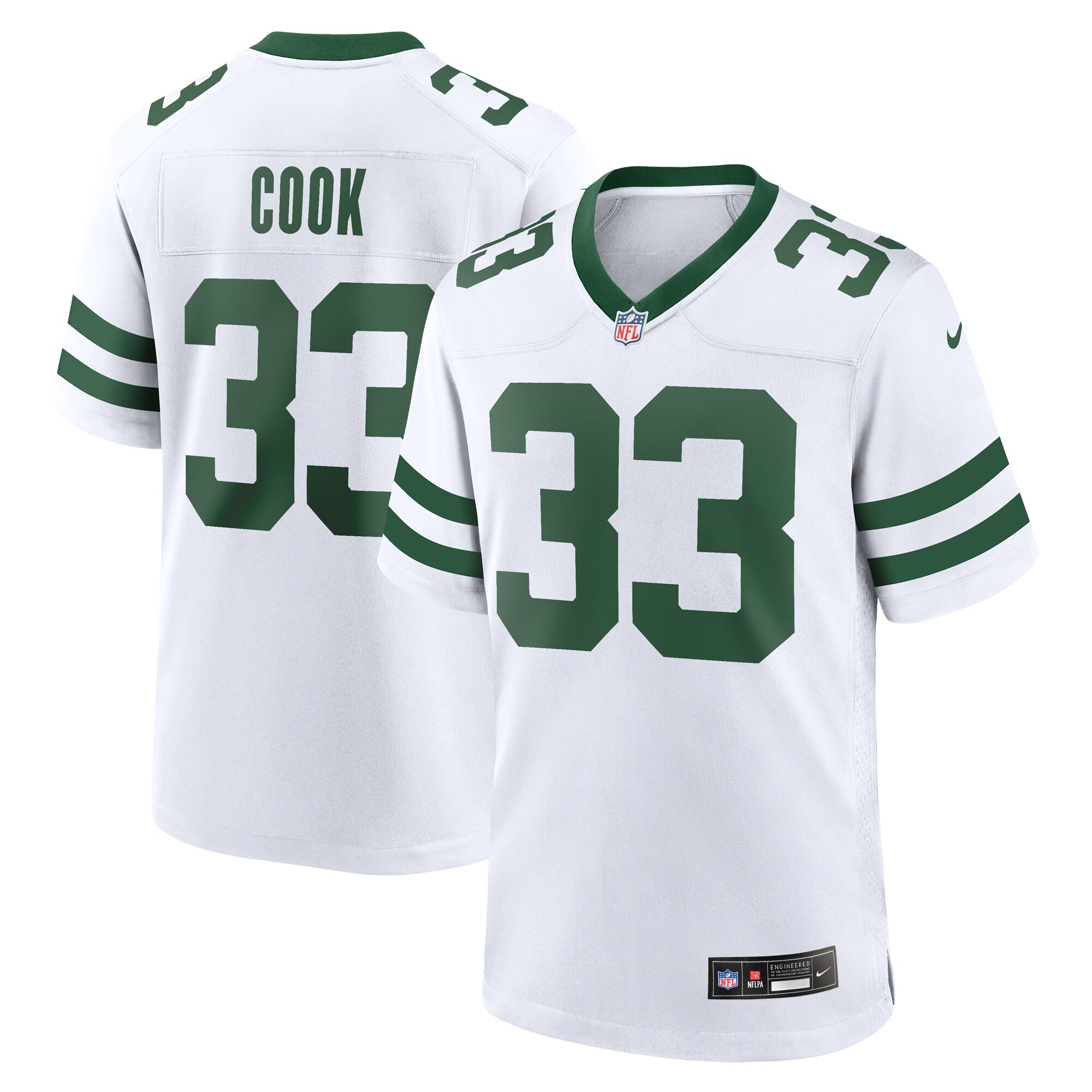 Dalvin Cook New York Jets Nike Legacy Player Jersey - White