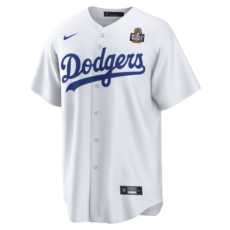 Los Angeles Dodgers 2024 World Series Home White MLB Jersey Men's