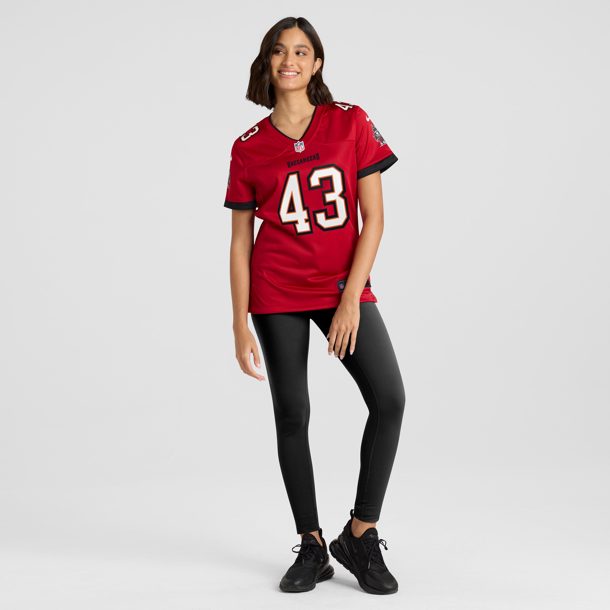 Tampa Bay Buccaneers Chris Braswell Red Game NFL Jersey Women's