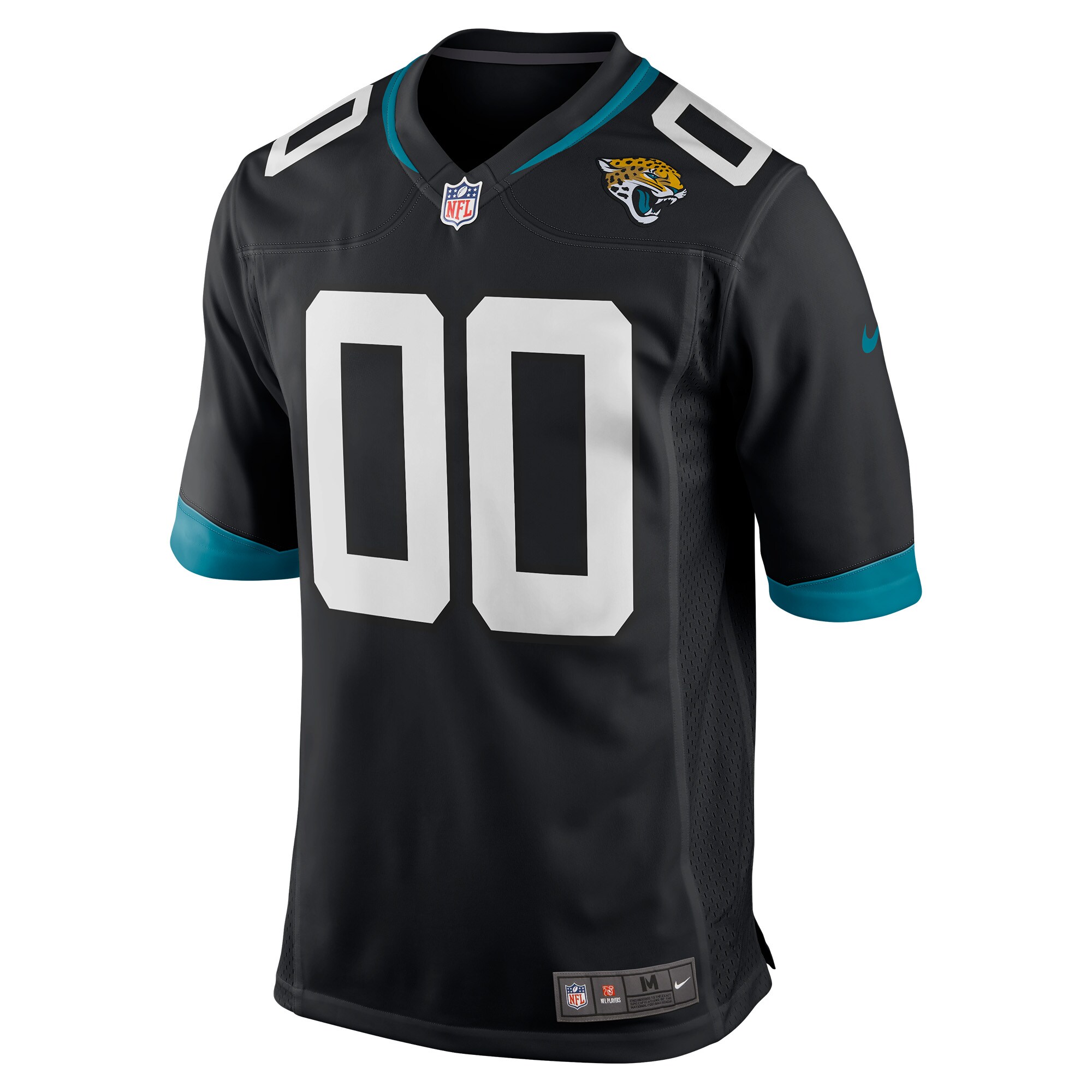 Jacksonville Jaguars Black Custom Game NFL Jersey Men's