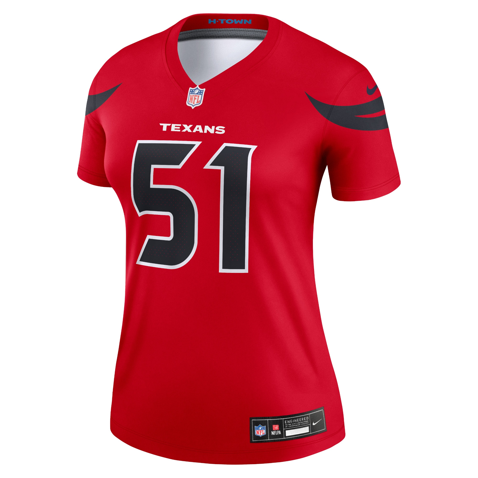 Houston Texans Will Anderson Jr. Red Alternate Legend Player Performance Top NFL Jersey Women's