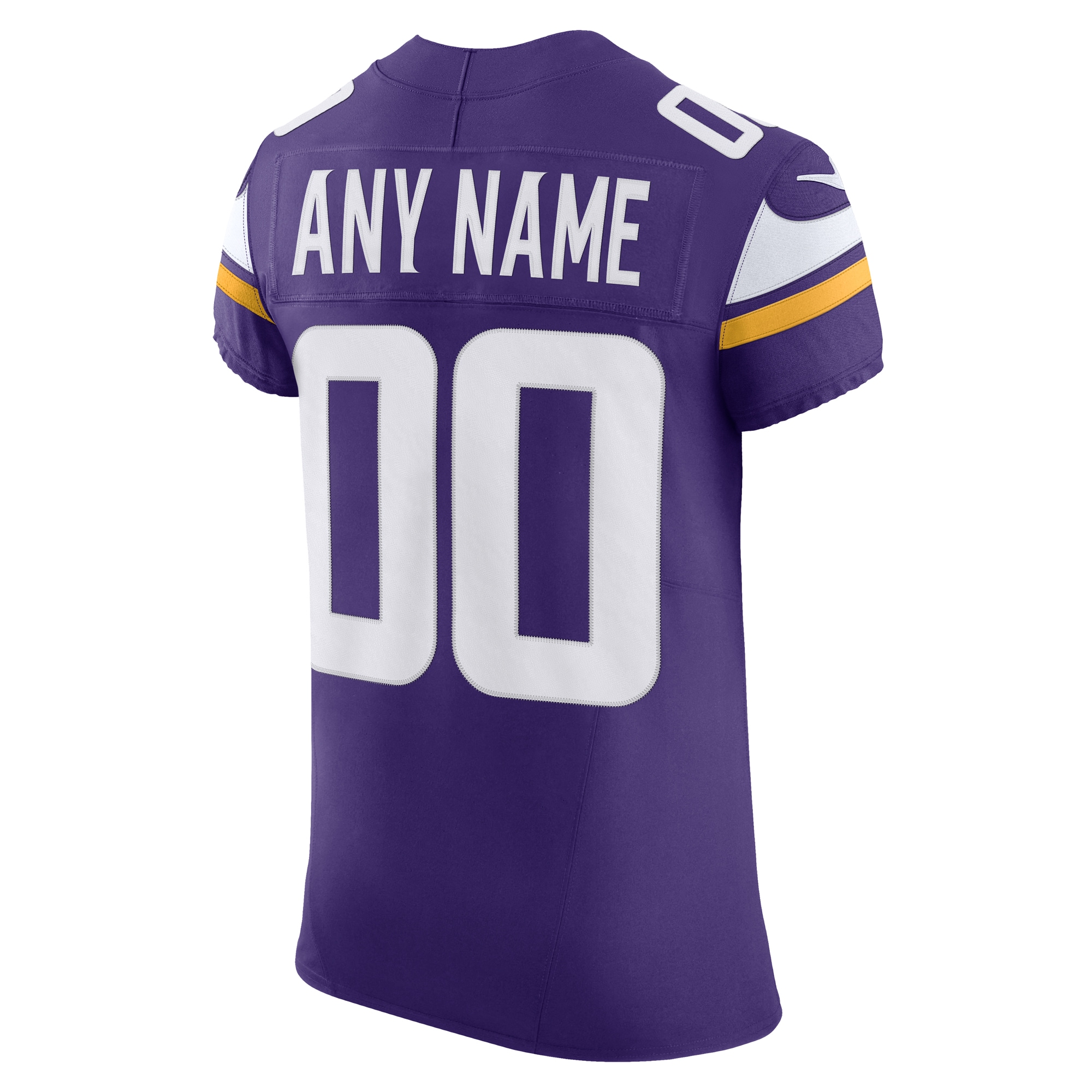 Minnesota Vikings Purple Vapor F.U.S.E. Elite Custom NFL Jersey Men's