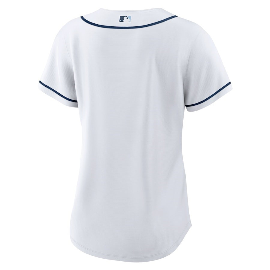 Tampa Bay Rays Home Blank White MLB Jersey Women's