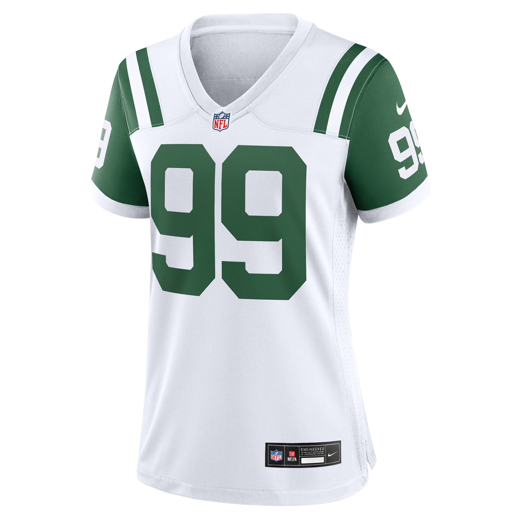 New York Jets Will McDonald IV White Classic Alternate Player Game NFL Jersey Women's