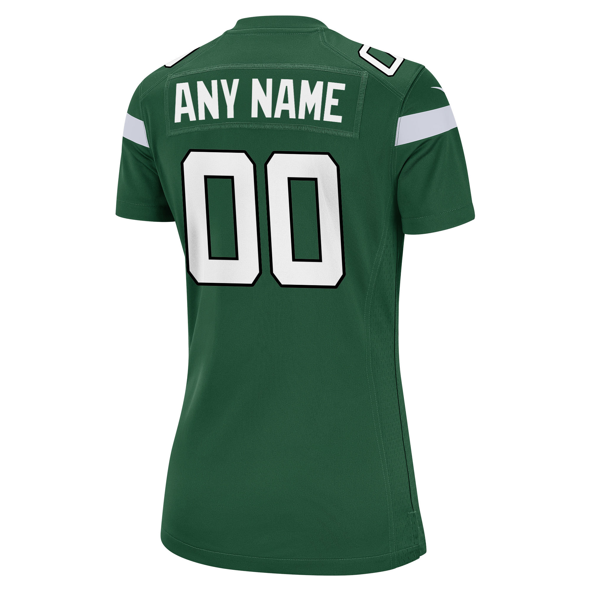 Gotham Green New York Jets Custom Game NFL Jersey Women's