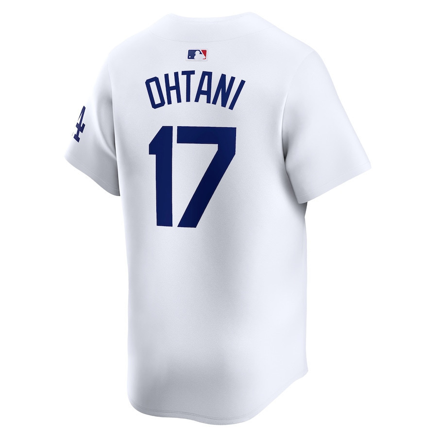 Shohei Ohtani 17 Los Angeles Dodgers Home White MLB Jersey Men's