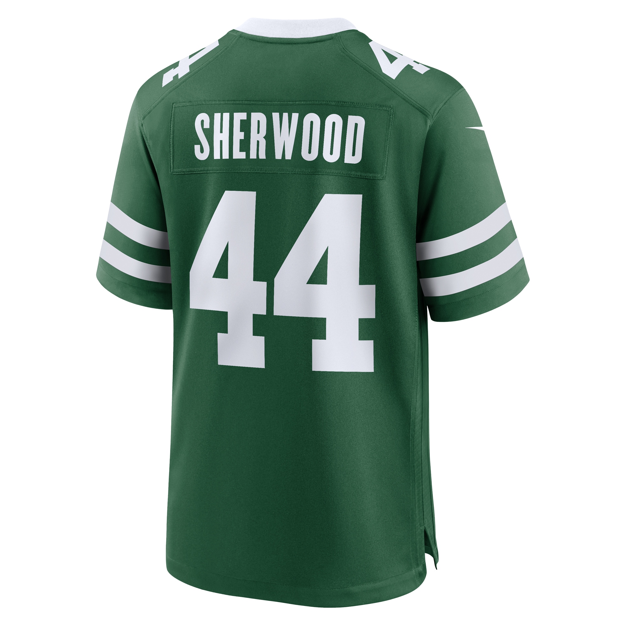 New York Jets Jamien Sherwood Legacy Green Team Game NFL Jersey Men's