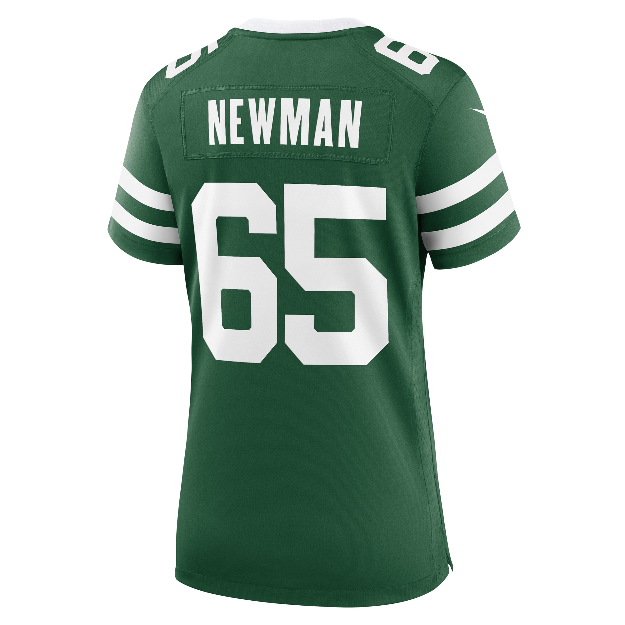 New York Jets Xavier Newman Legacy Green Team Game NFL Jersey Women's