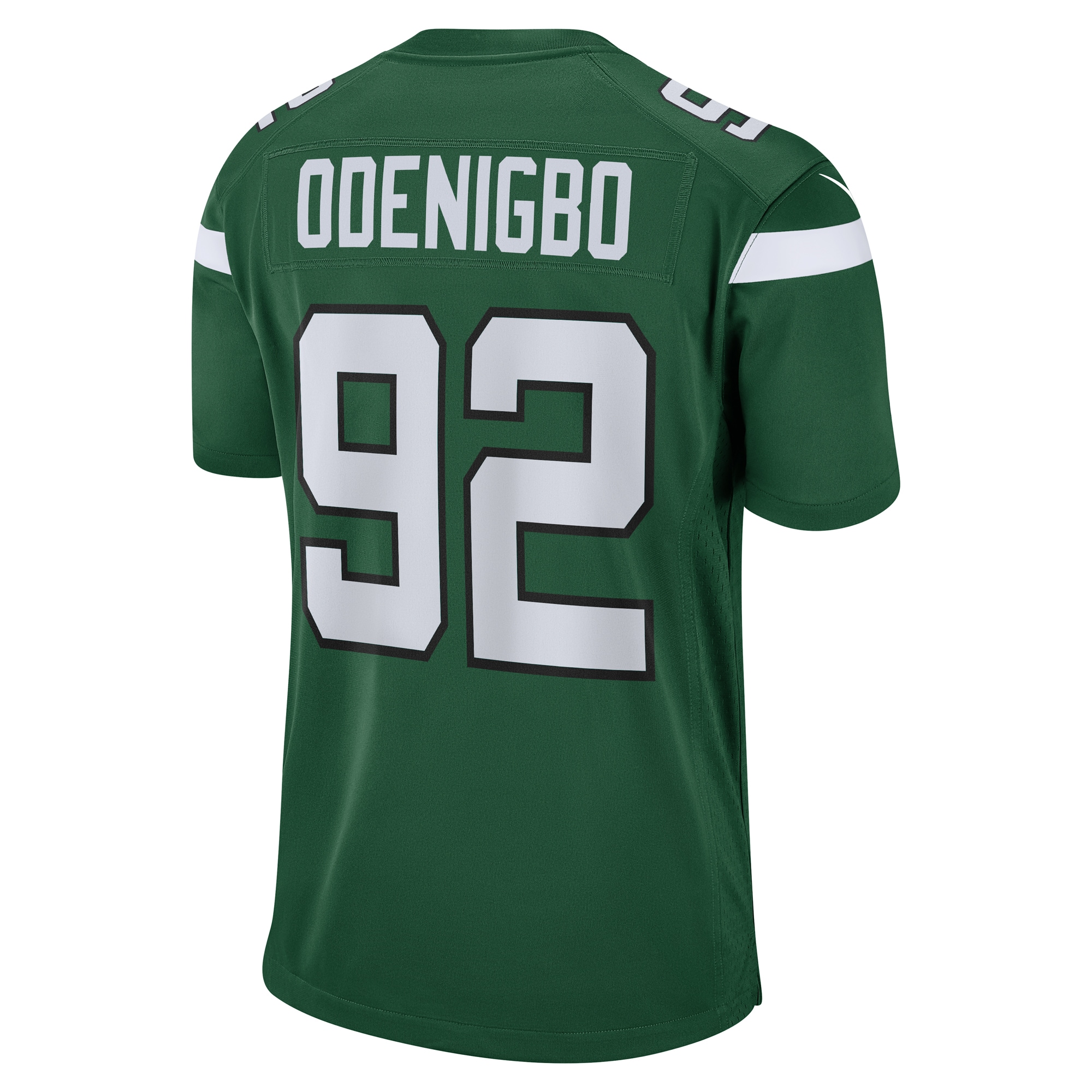 New York Jets Ifeadi Odenigbo Gotham Green Game NFL Jersey Men's