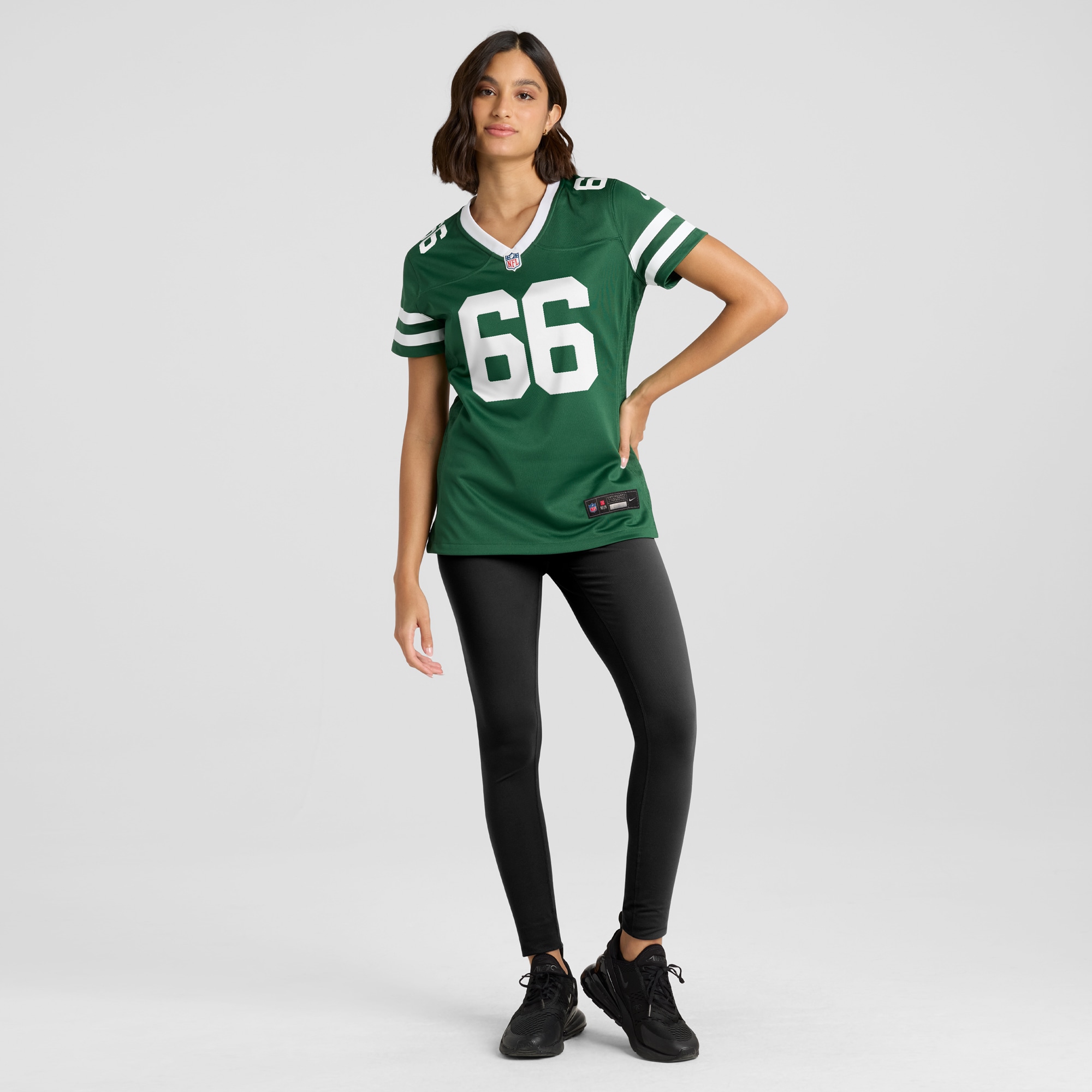 New York Jets Joe Tippmann Legacy Green Team Game NFL Jersey Women's