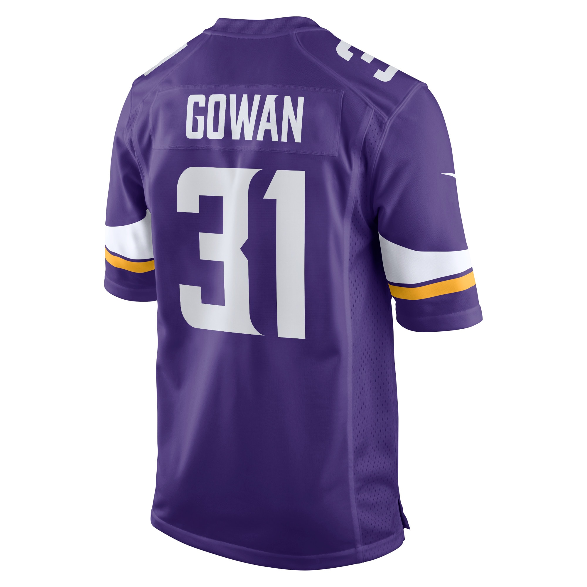 Minnesota Vikings Tay Gowan Purple Home Game Player NFL Jersey Men's