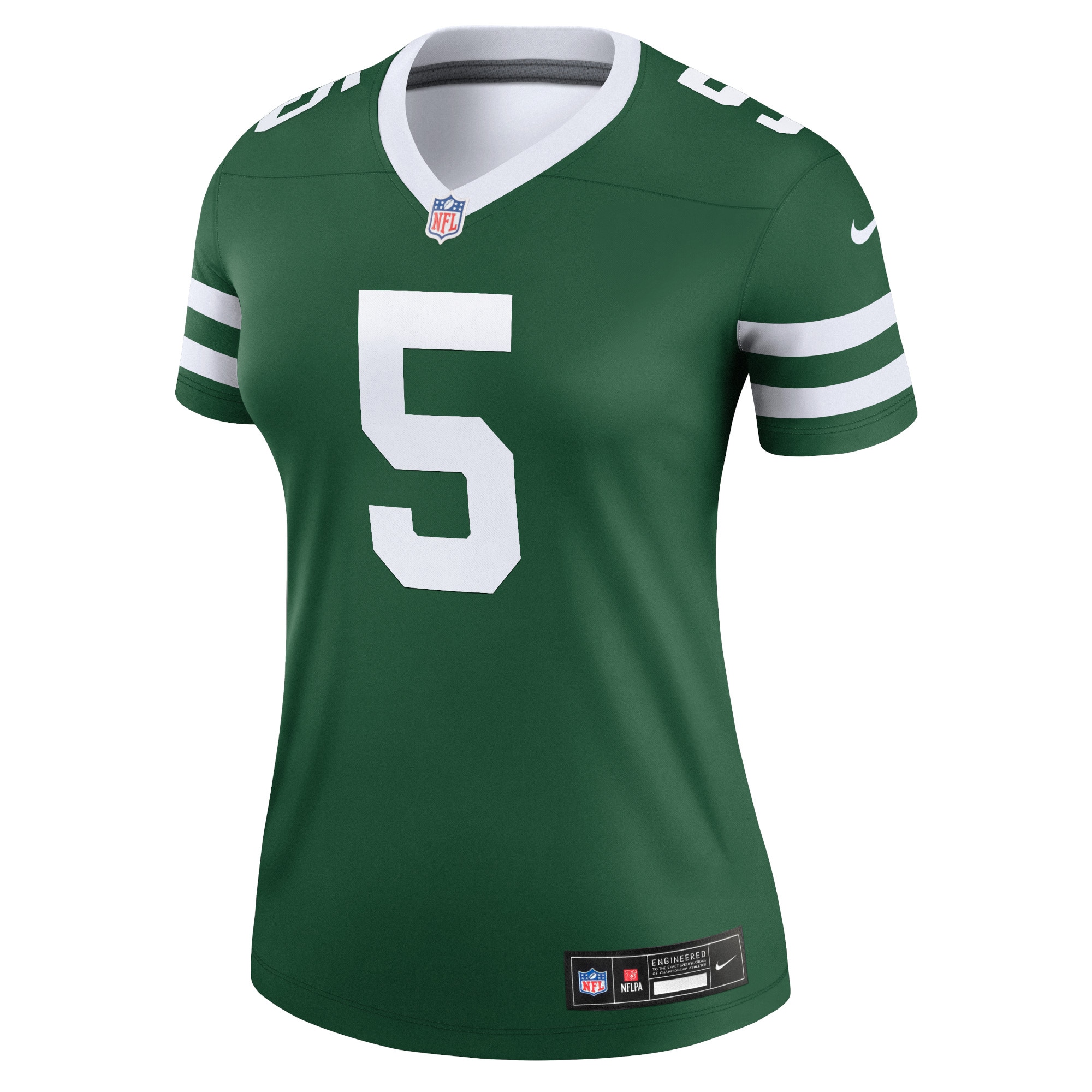 New York Jets Garrett Wilson Legacy Green Legend Player Performance Top NFL Jersey Women's
