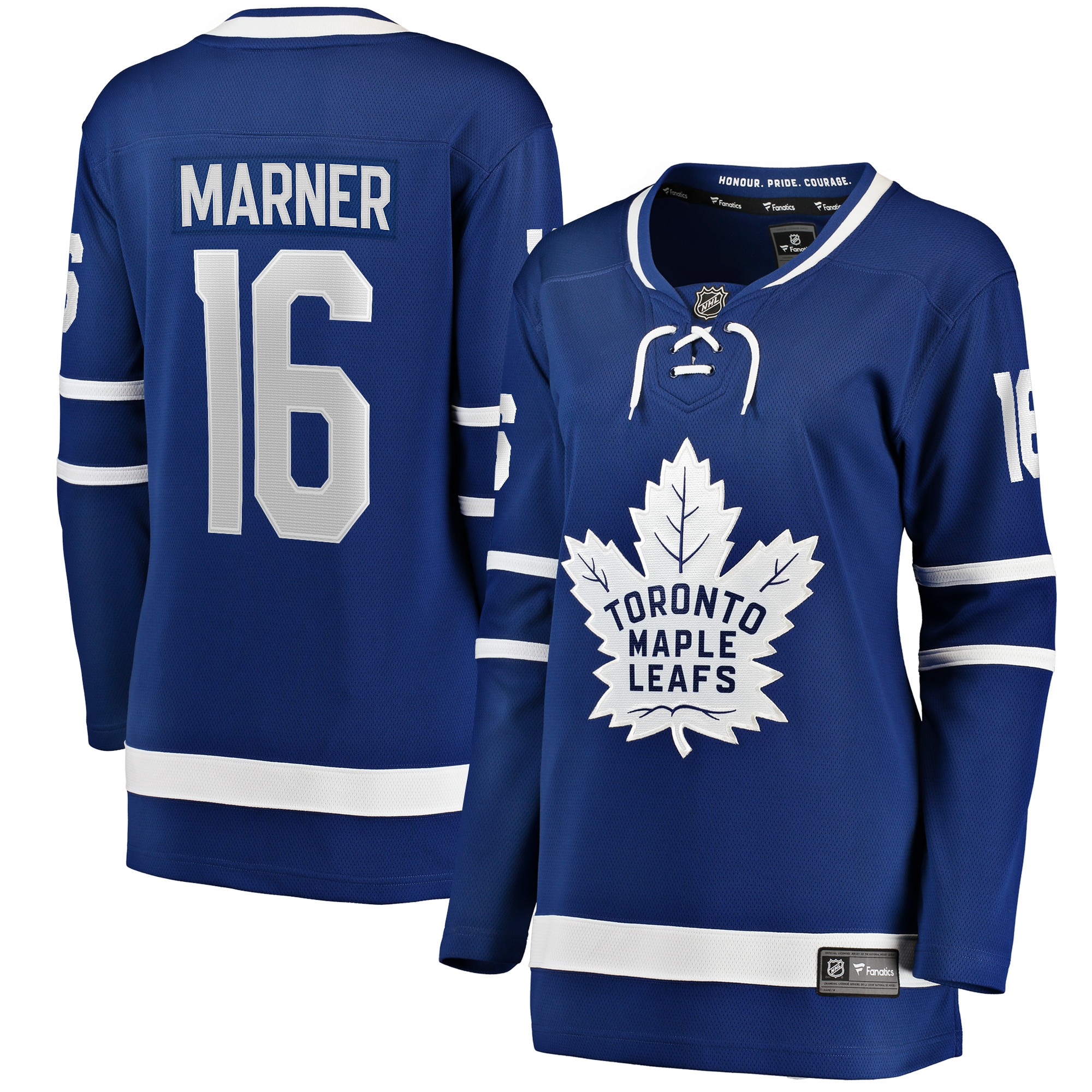 Toronto Maple Leafs Mitchell Marner Blue Home Premier Breakaway Player NHL Jersey Women's