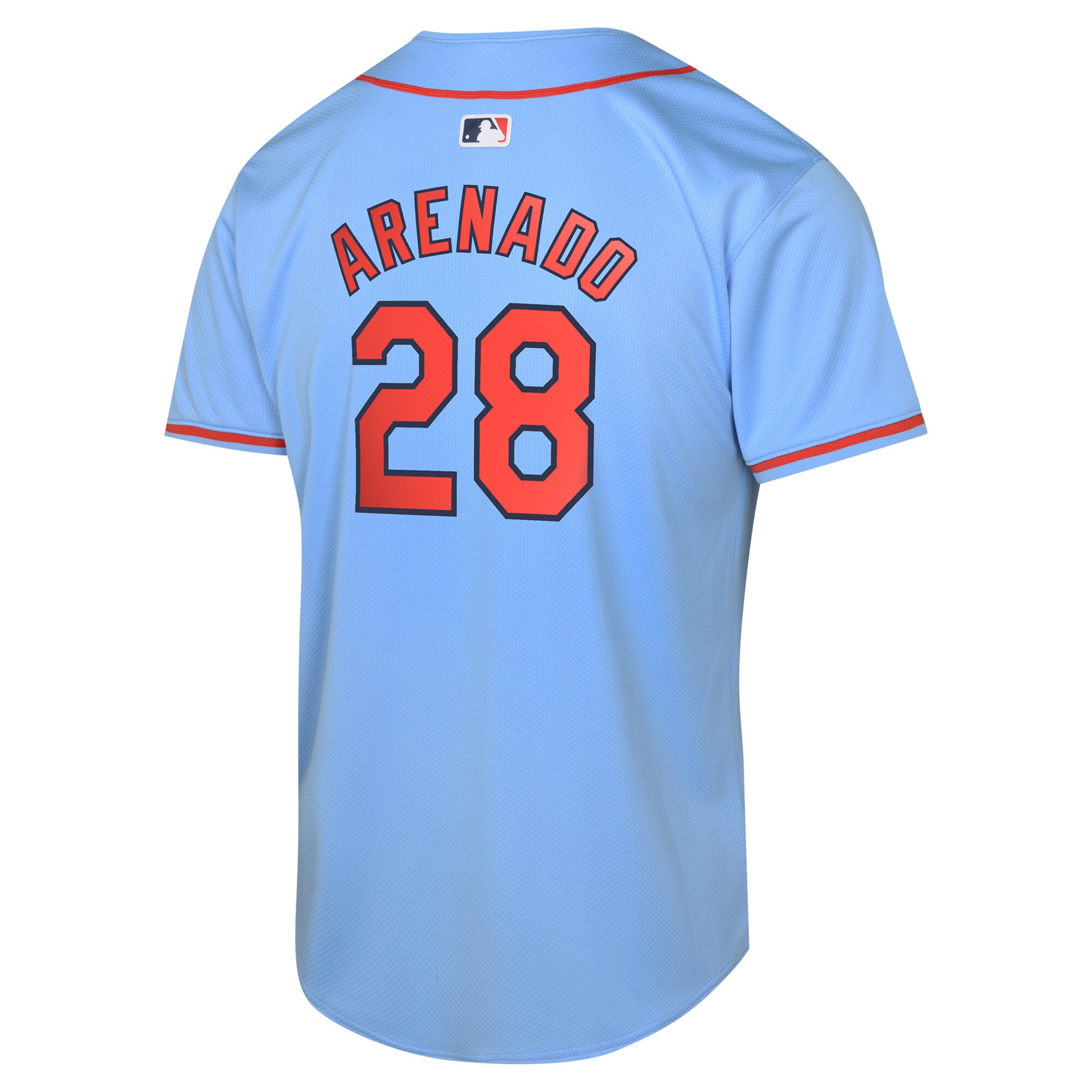 St. Louis Cardinals Nolan Arenado Light Blue Alternate Limited Player MLB Jersey Youth