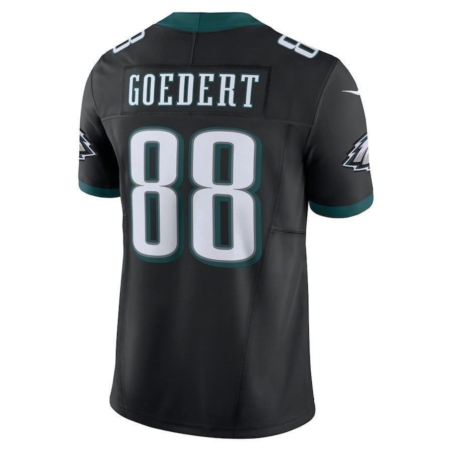Dallas Goedert 88 Philadelphia Eagles Vapor F.U.S.E. Limited Black NFL Jersey Men's
