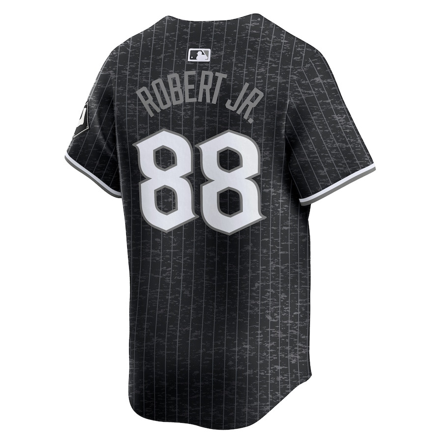 Luis Robert Jr. 88 Chicago White Sox City Connect Limited Player Black MLB Jersey Men's