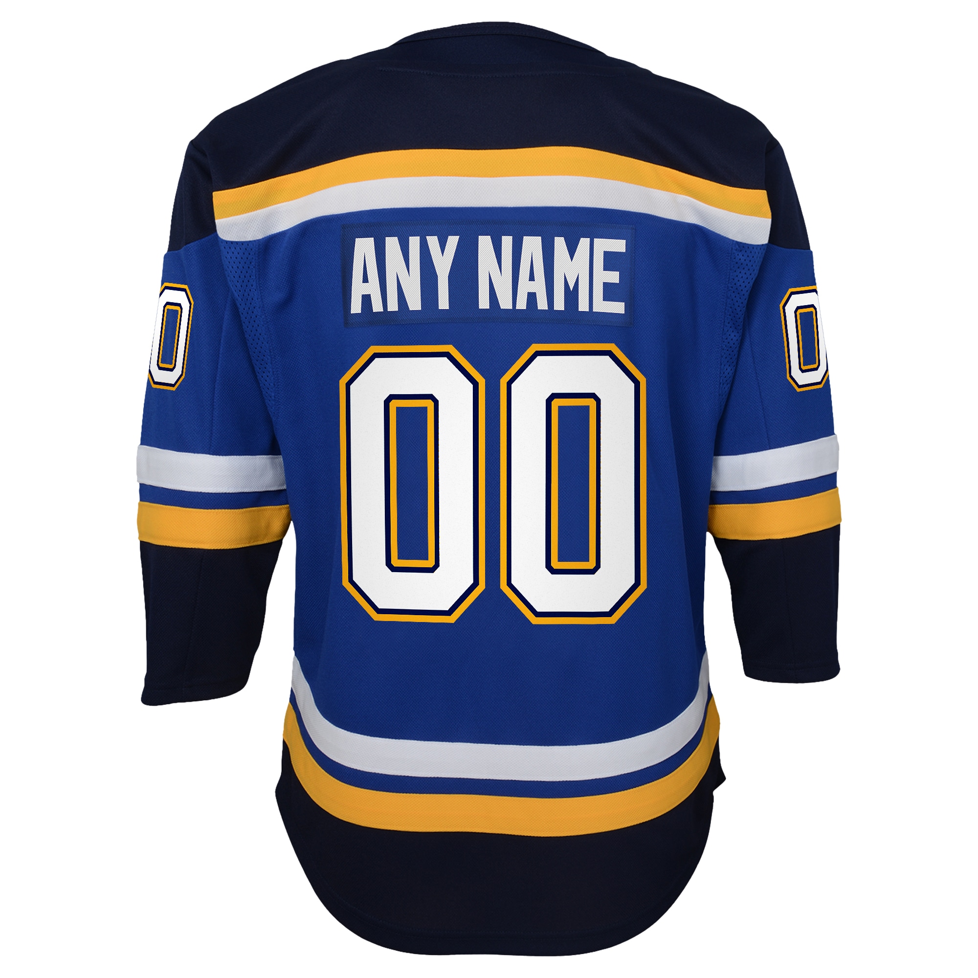 St. Louis Blues Blue Home Premier Custom NHL Jersey Youth