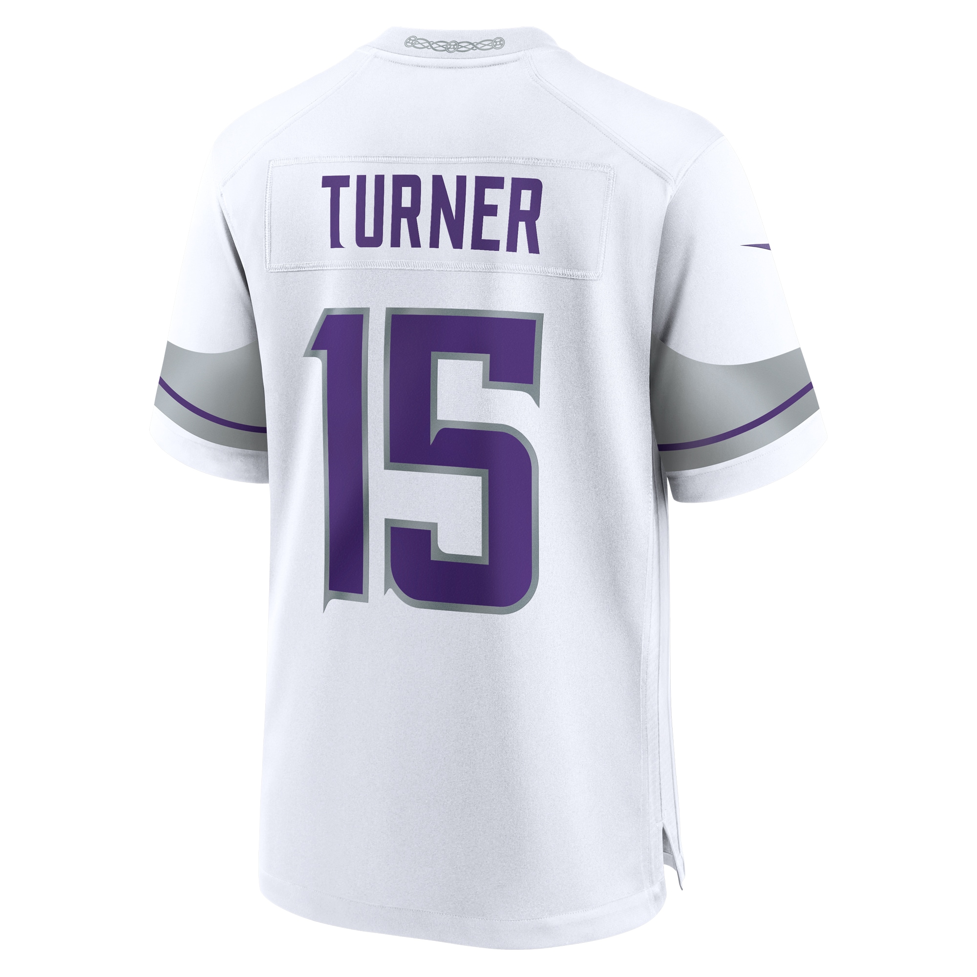 Minnesota Vikings Dallas Turner White Alternate Game Player NFL Jersey Men's