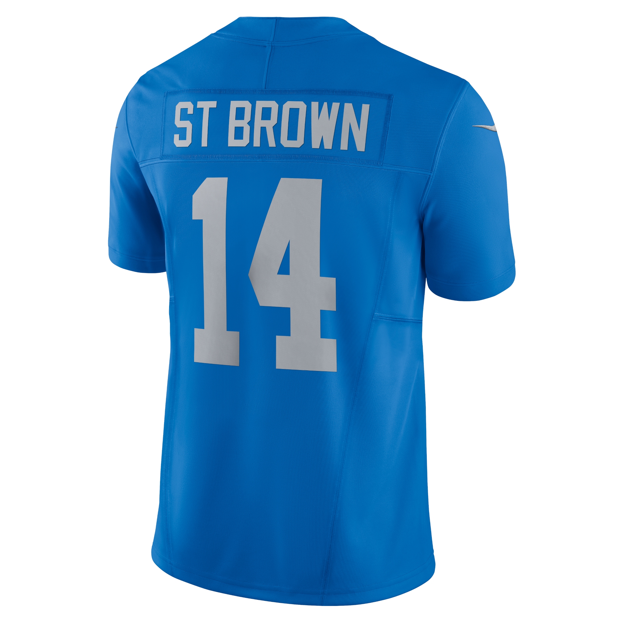 Detroit Lions Amon-Ra St. Brown Blue Vapor F.U.S.E. Alternate Limited NFL Jersey Men's