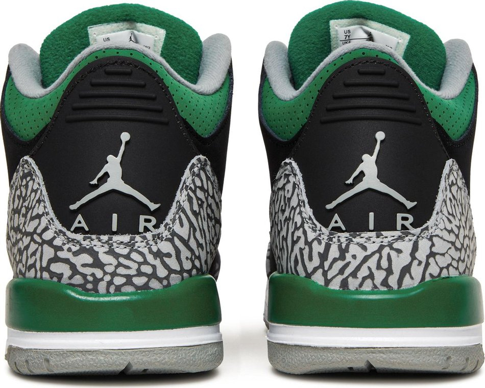 Air Jordan 3 Retro GS Pine Green 398614-030
